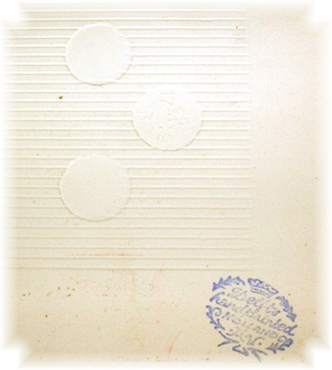 Blue Delft  Wall Tile, 5 3/4 x 5 7/8 Handpainted