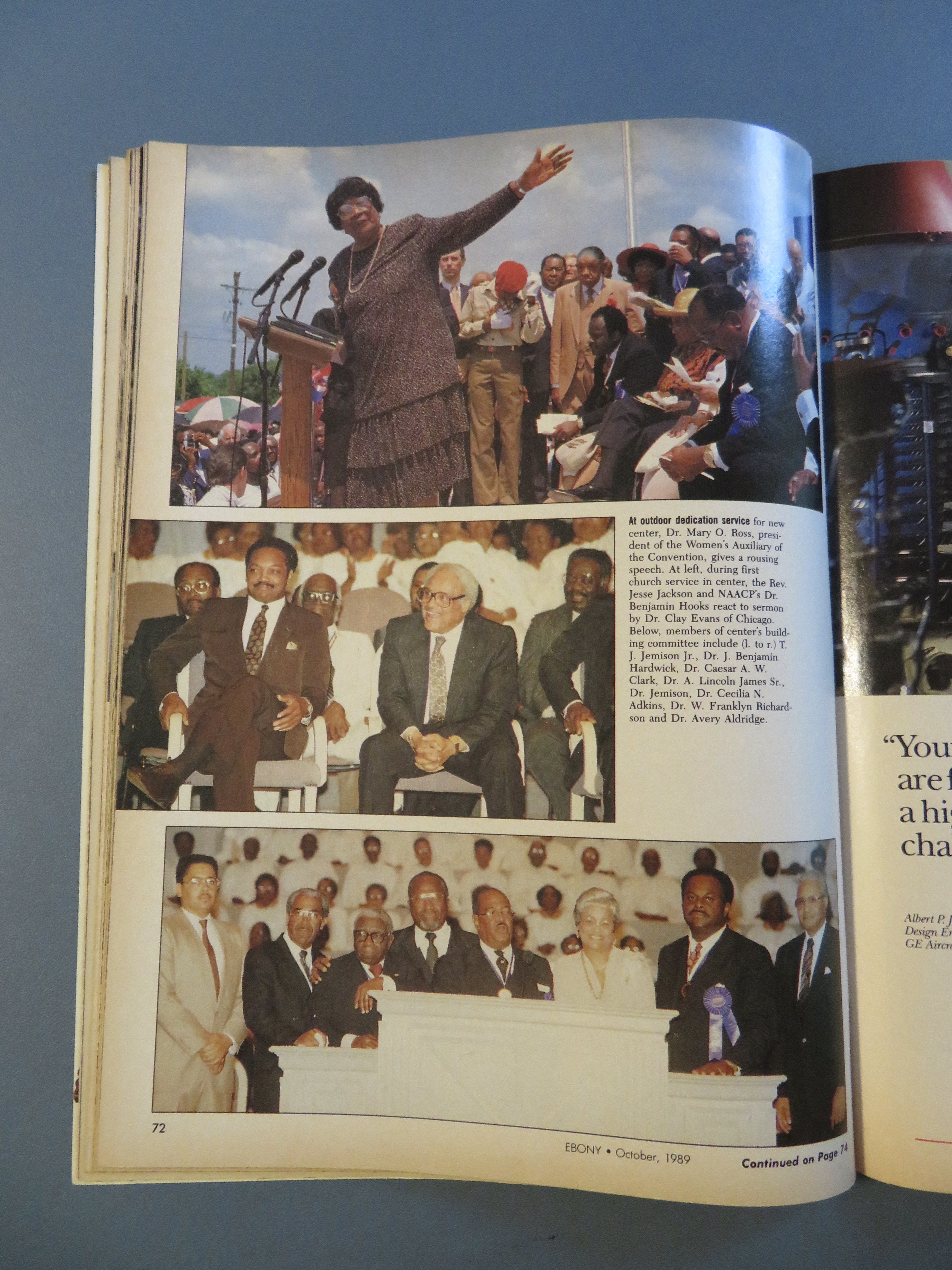 Ebony Magazine October 1989 Breakthrough In Religion