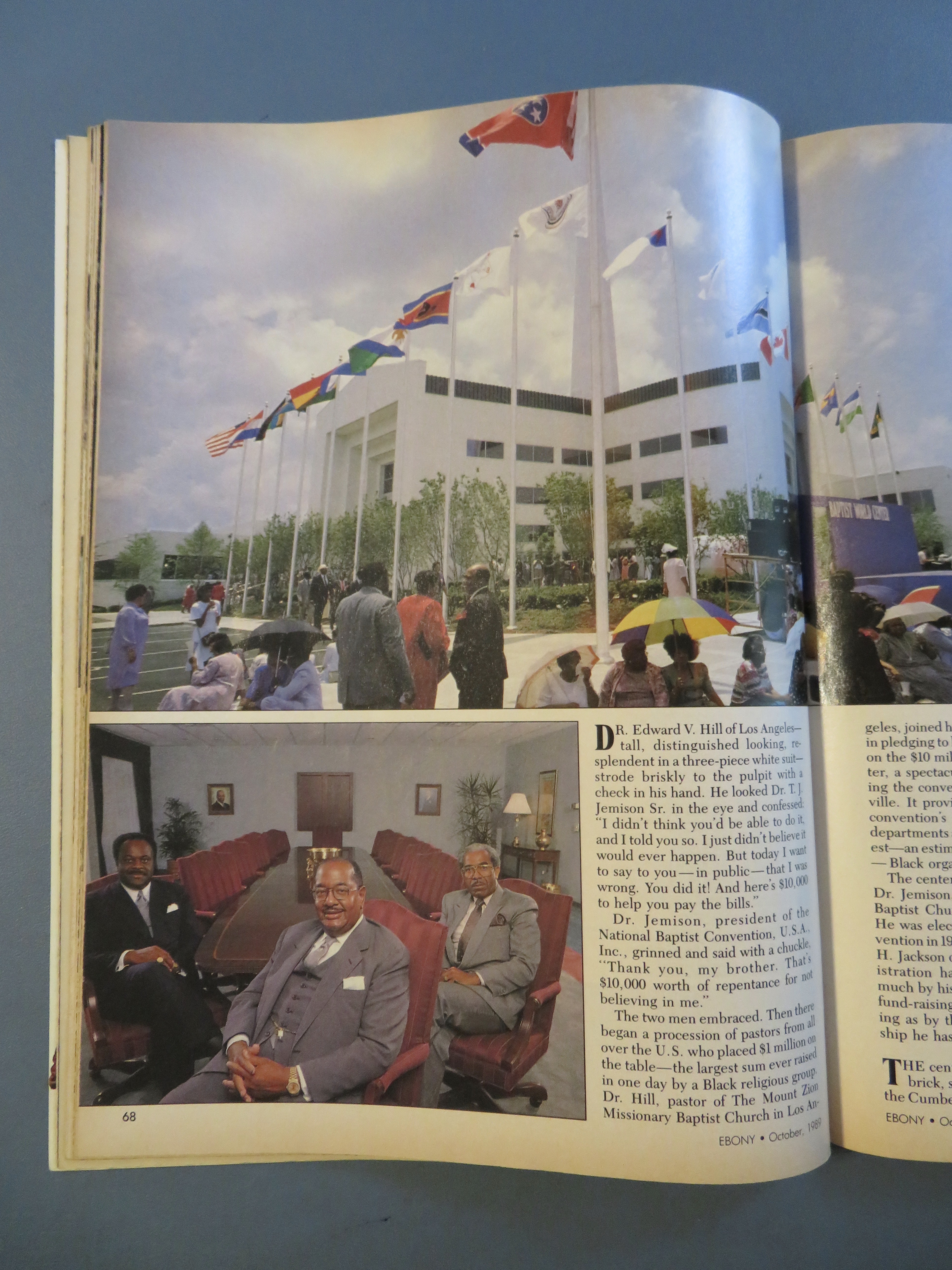 Ebony Magazine October 1989 Breakthrough In Religion
