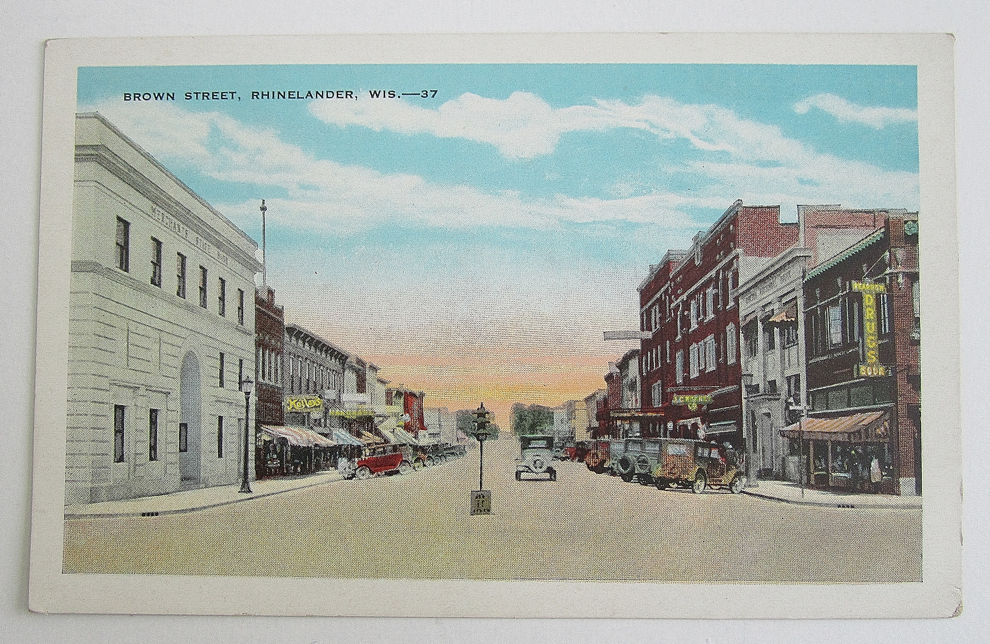 Brown Street, Rhinelander, Wisconsin