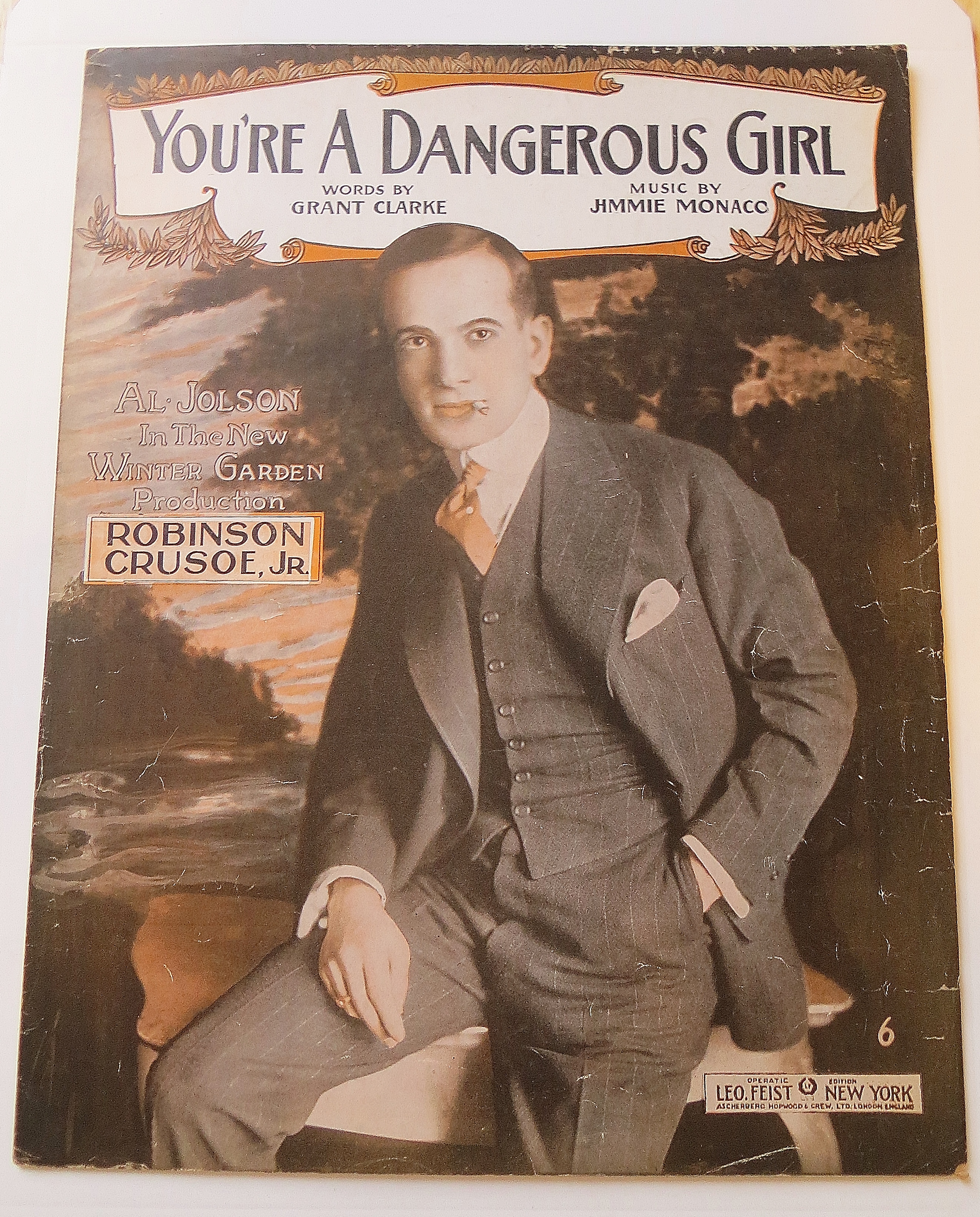 1916 You're A Dangerous Girl