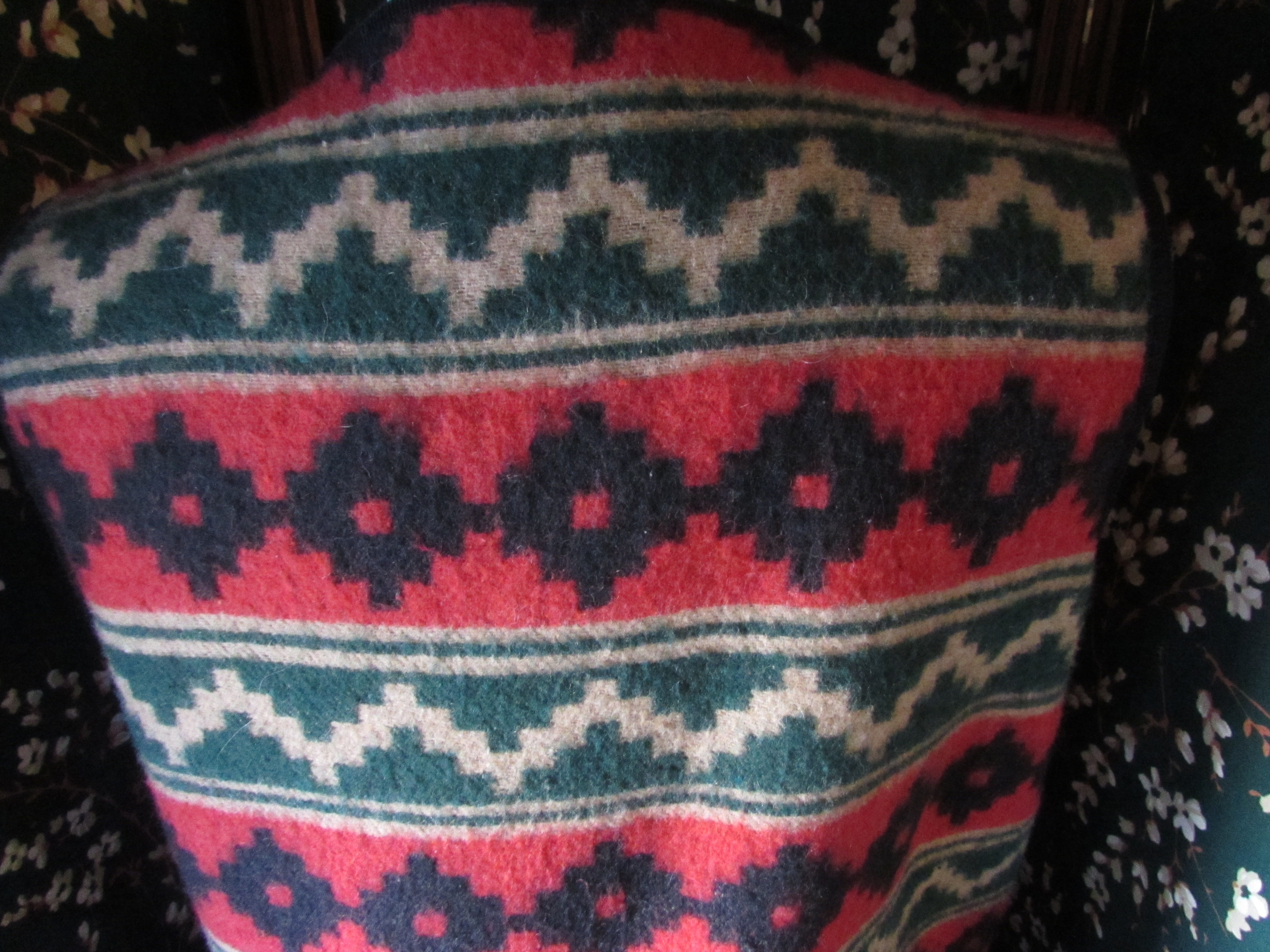 Erika Wool Vest Indian Style Size Women's Medium M