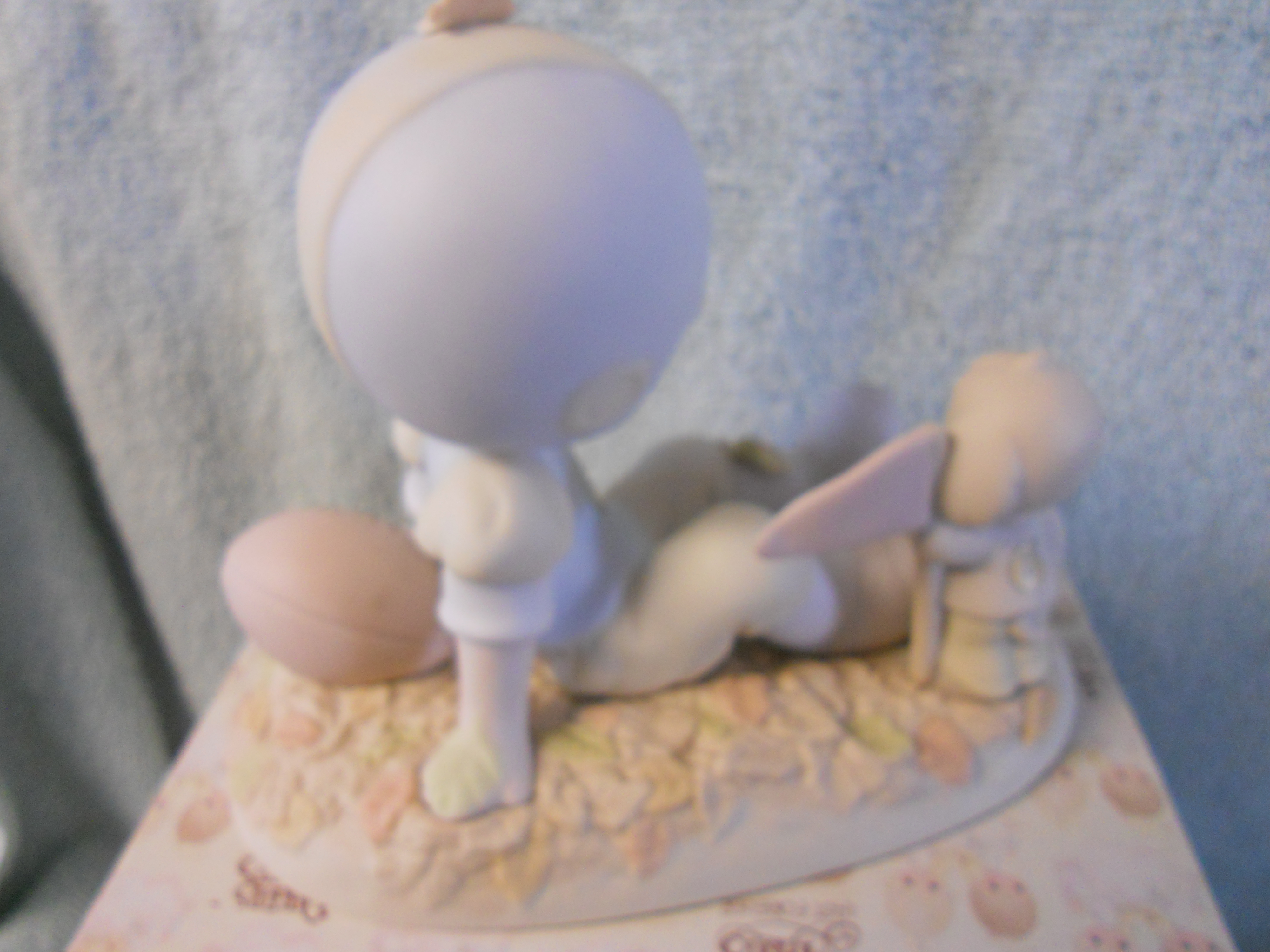 Precious Moments Figurine Touchdowns 1989