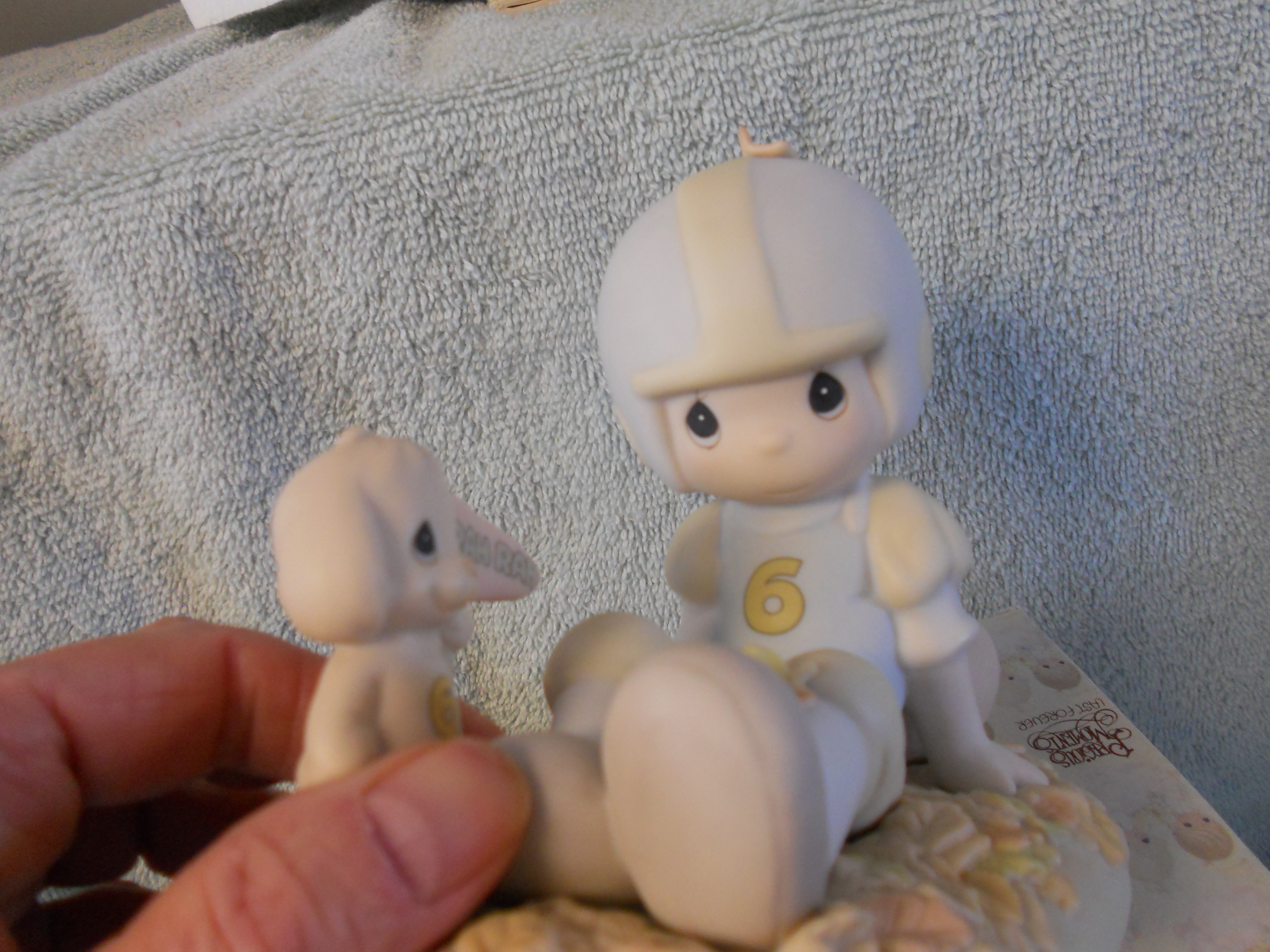 Precious Moments Figurine Touchdowns 1989