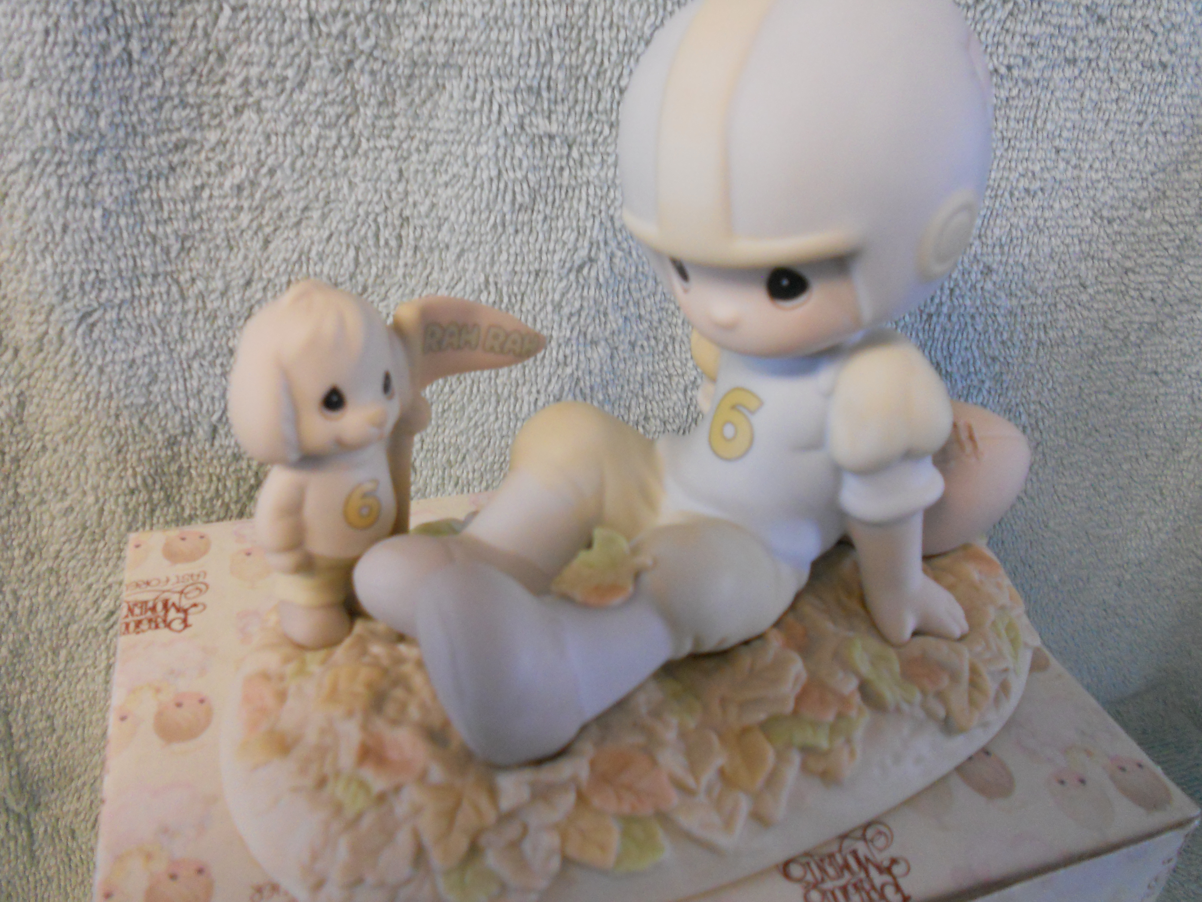 Precious Moments Figurine Touchdowns 1989