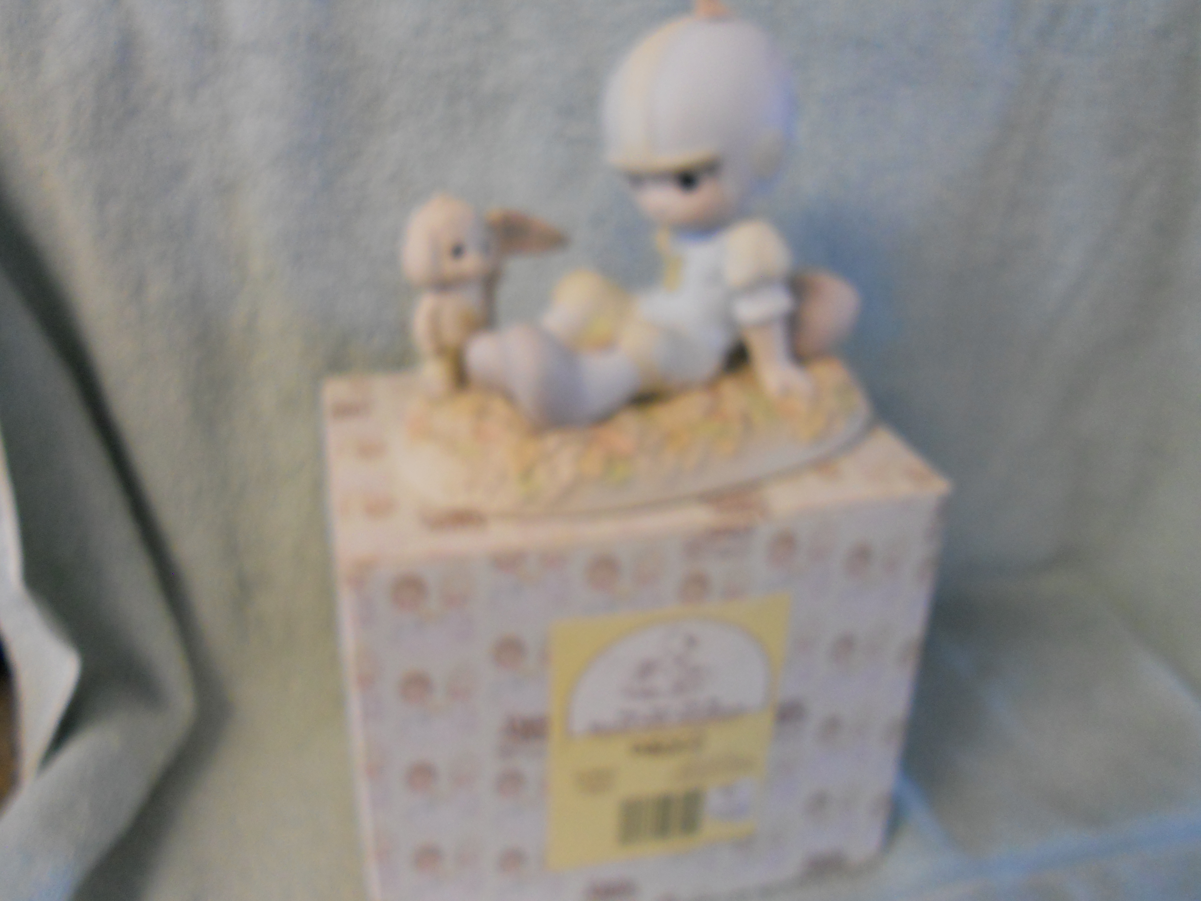 Precious Moments Figurine Touchdowns 1989