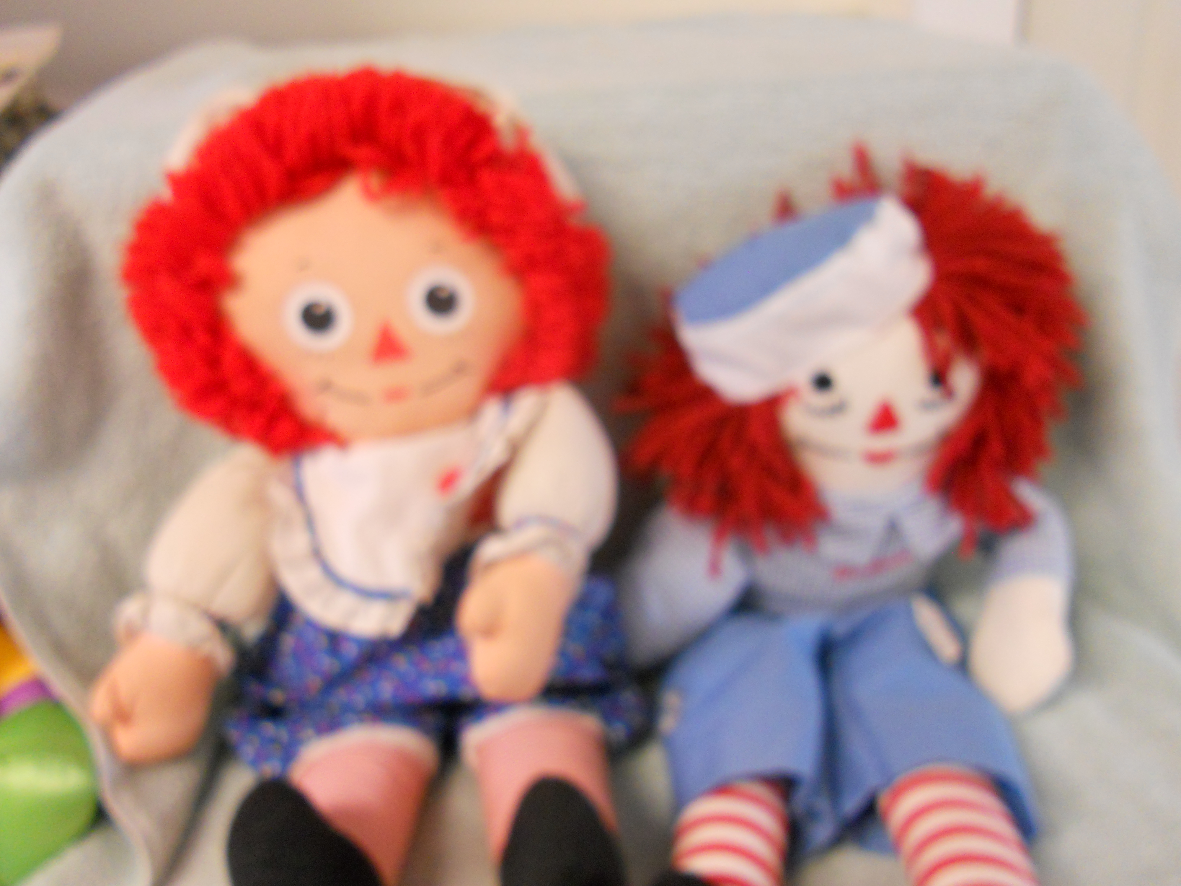 Raggedy Ann Playskool and Dakota Andy Doll