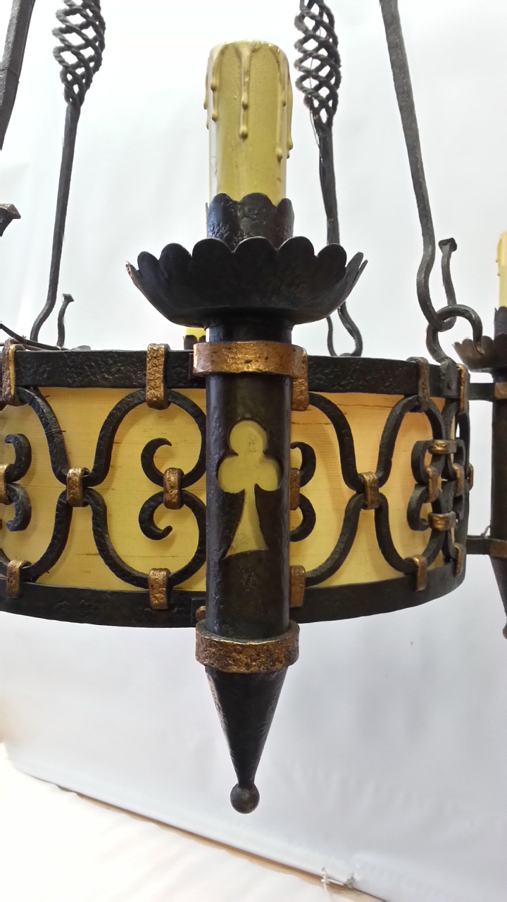 Arts And Crafts Hanging Light     #172