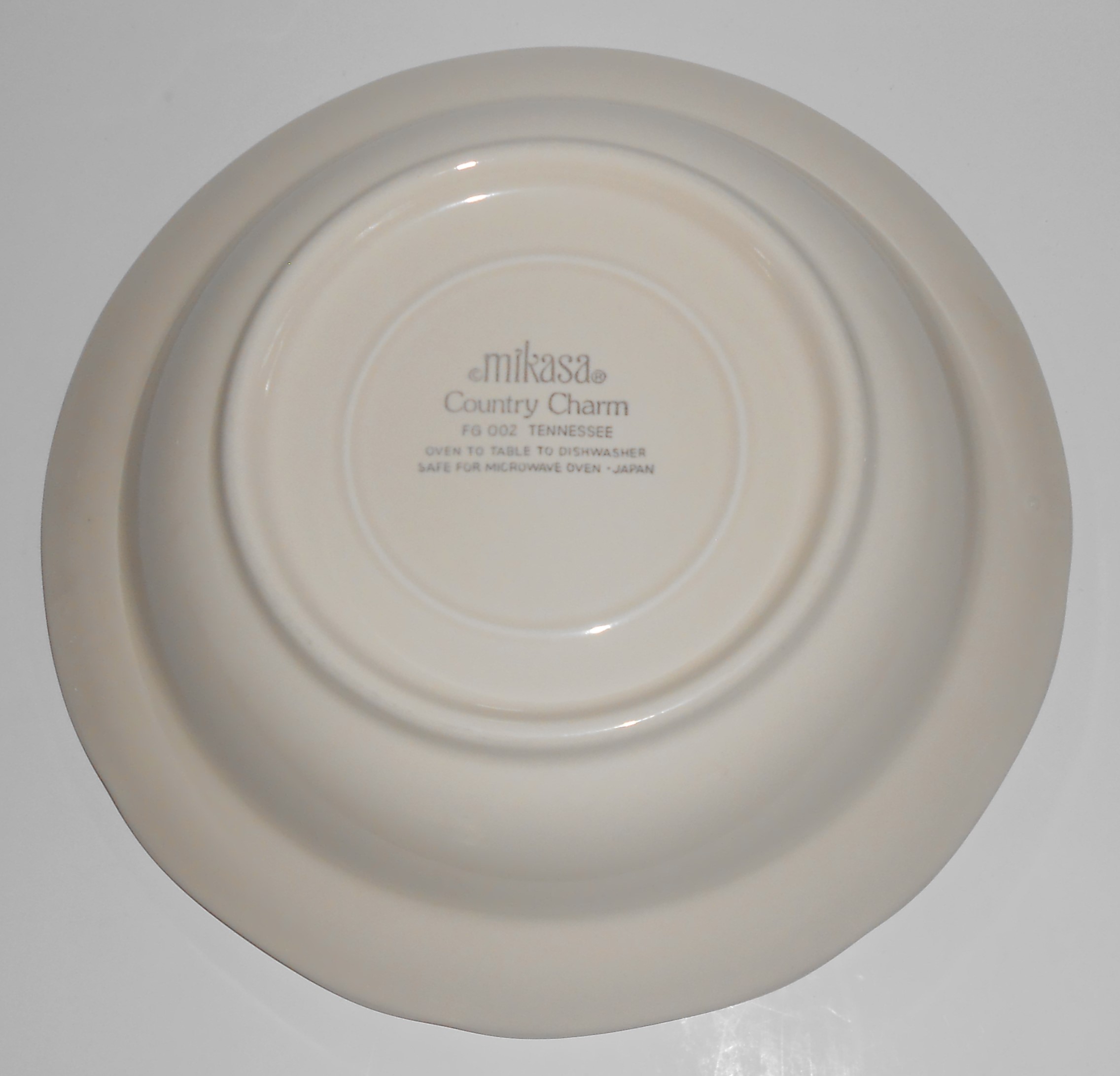 Mikasa China Country Charm Tennessee Cereal / Soup Bowl