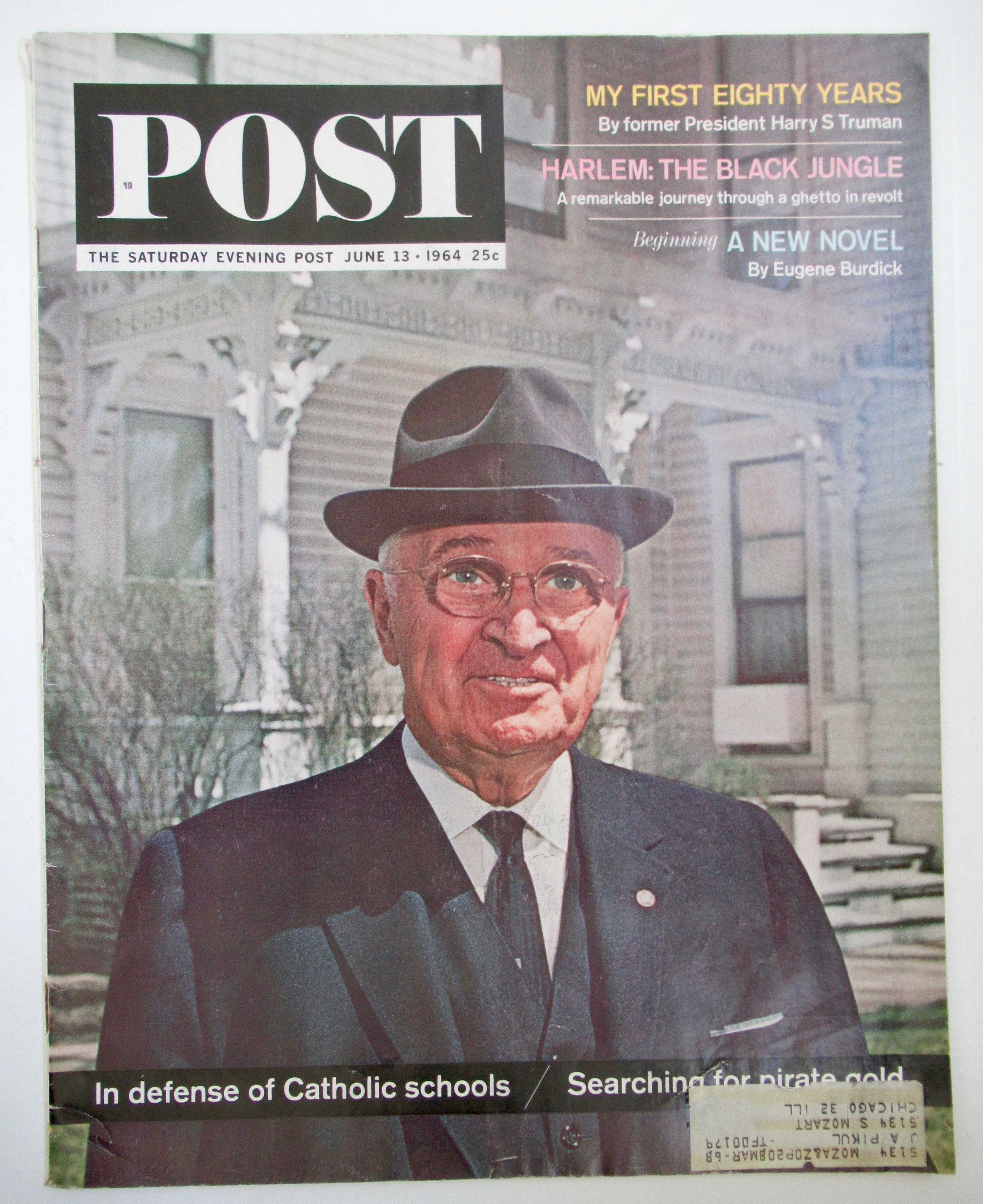 Saturday Evening Post Magazine-June 13, 1964-Truman