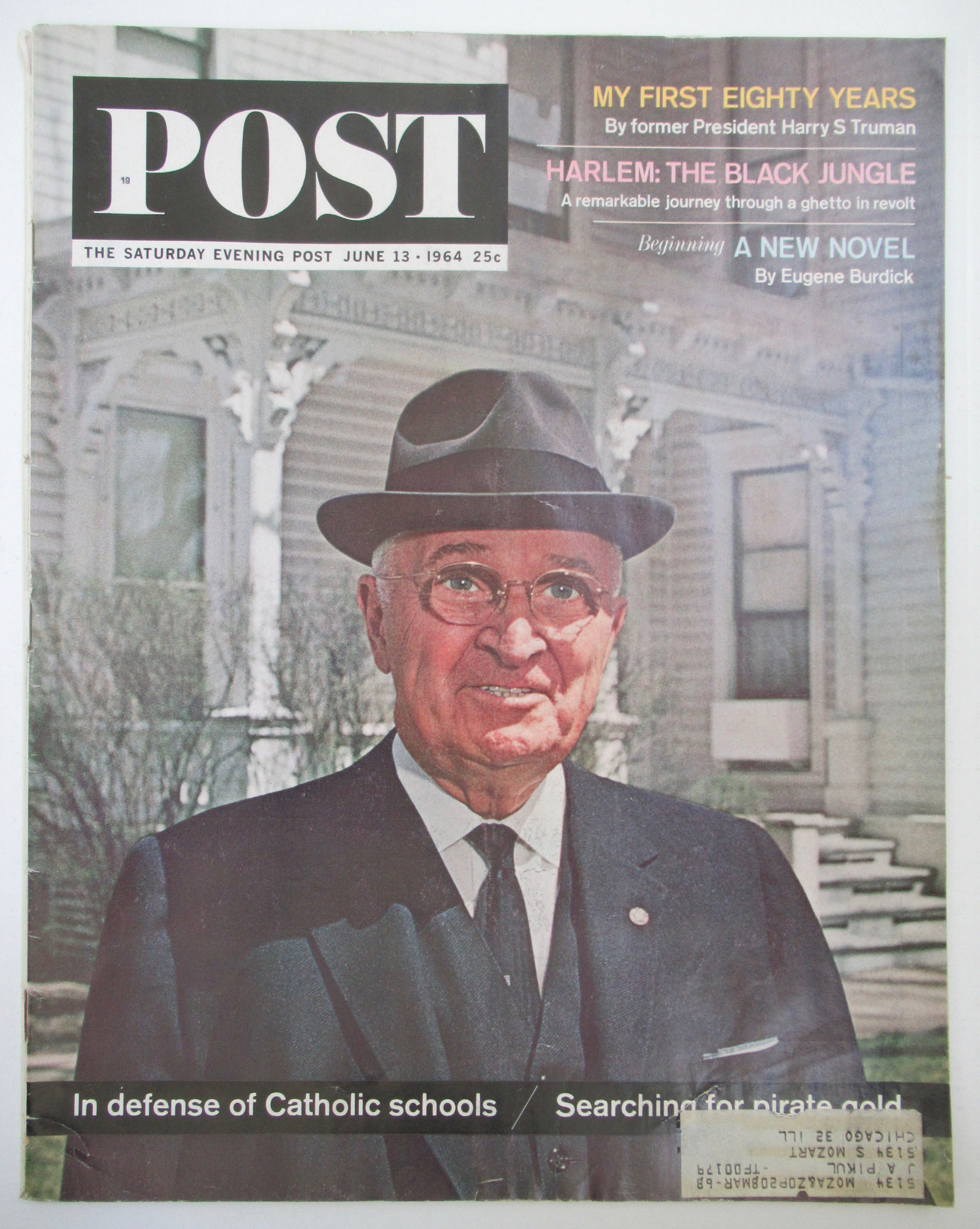 Saturday Evening Post Magazine-June 13, 1964-Truman