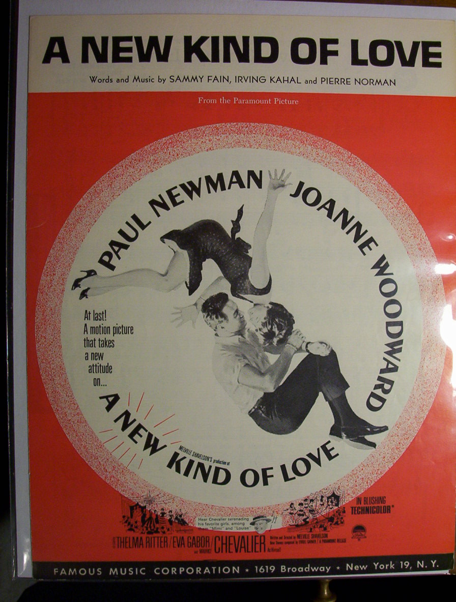 Sheet Music For 1963 A New Kind Of Love