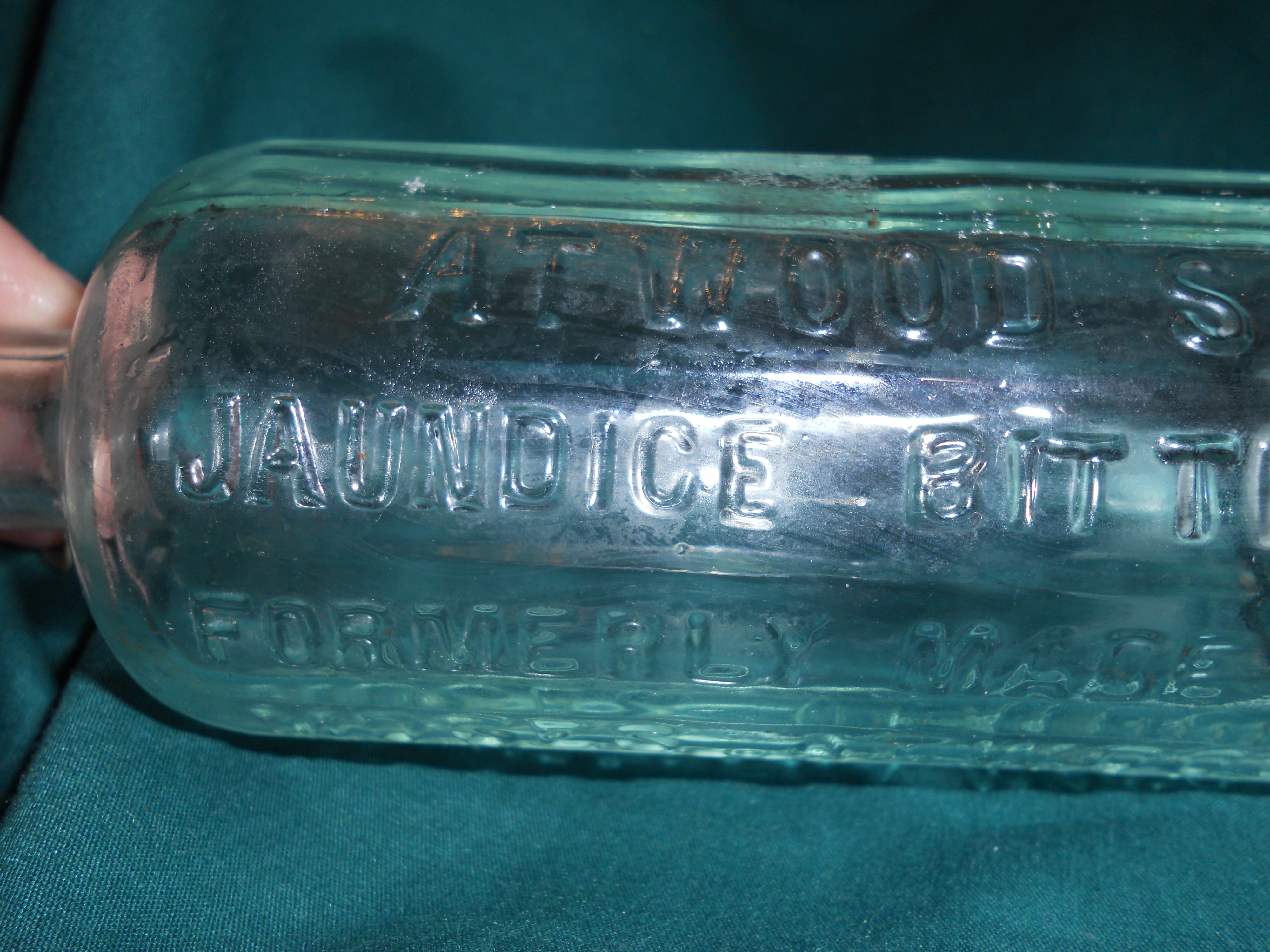 Atwood's Jaundice Bitters Bottle