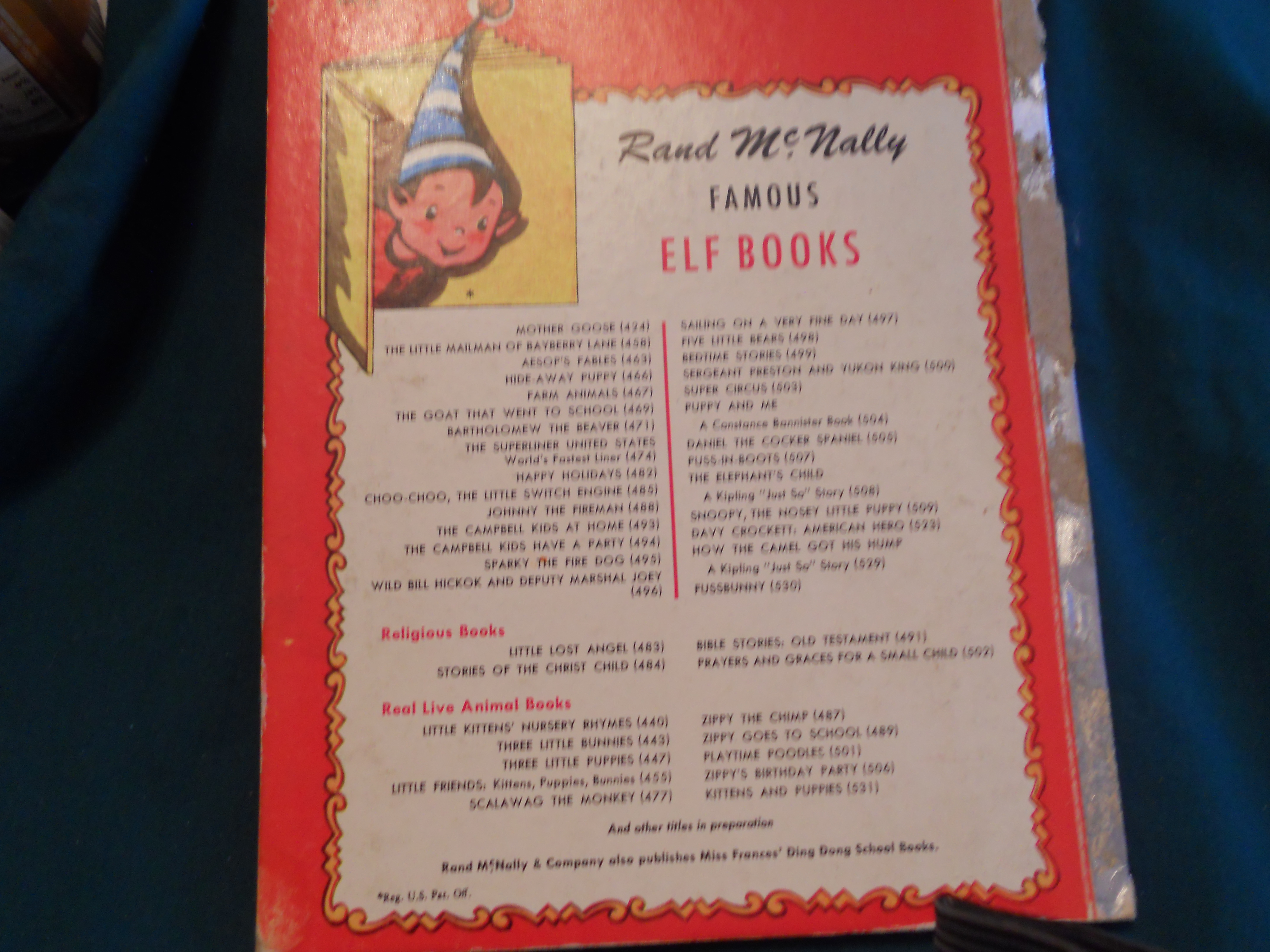Sergeant Preston and Yukon King Book Mildred H Comfort 1955