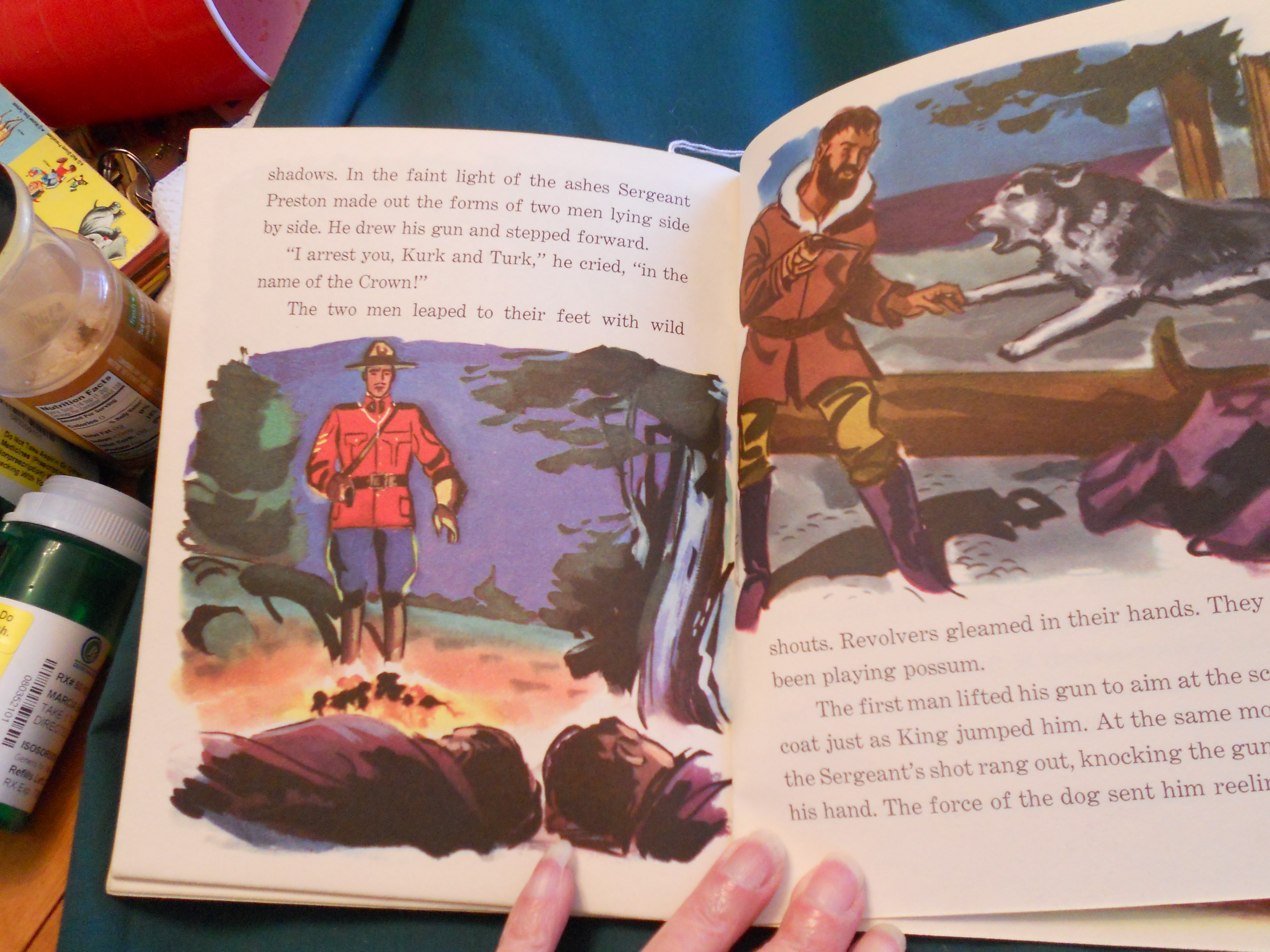 Sergeant Preston and Yukon King Book Mildred H Comfort 1955