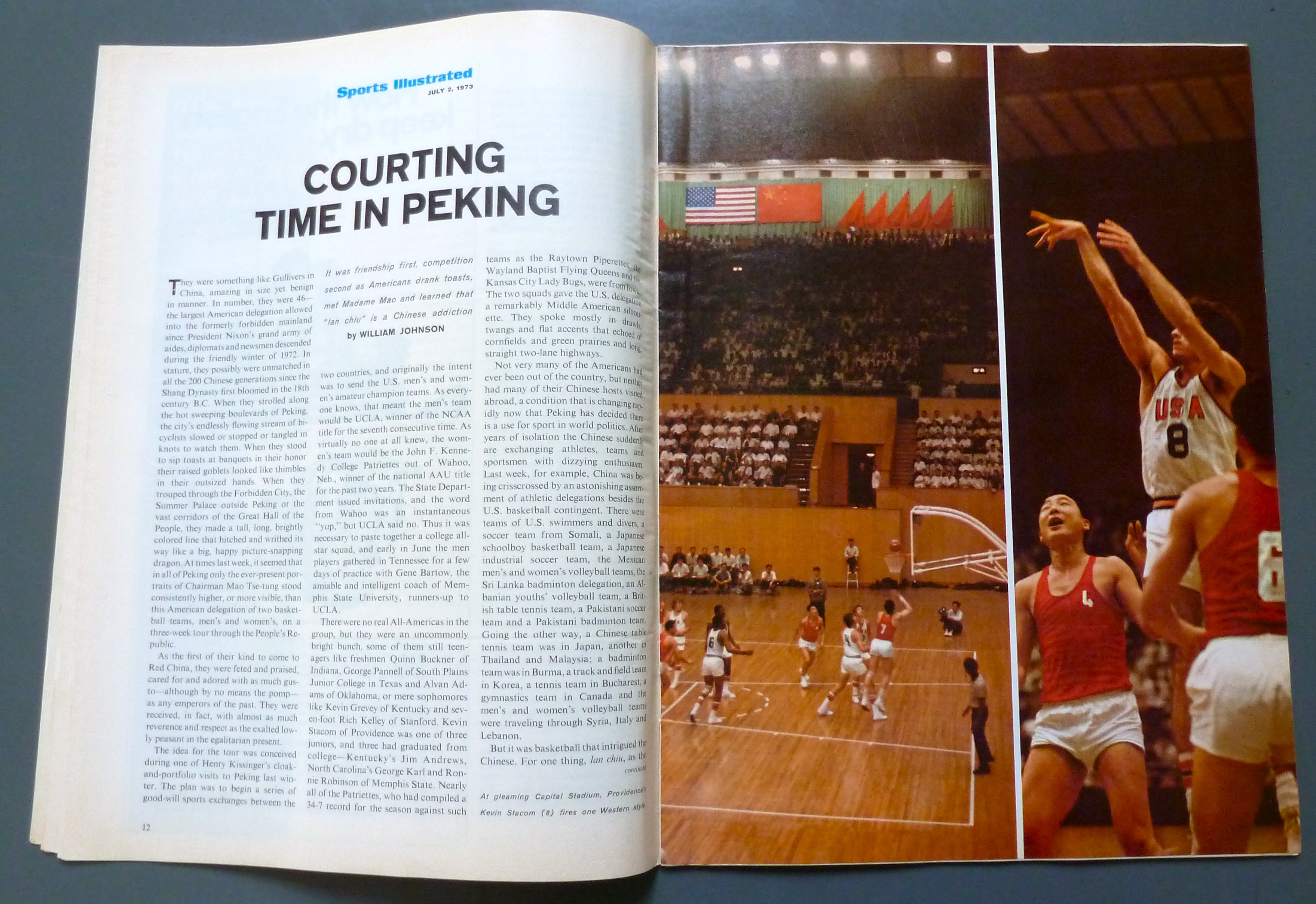 Sports Illustrated-July 2, 1973-Mercer/Blomberg