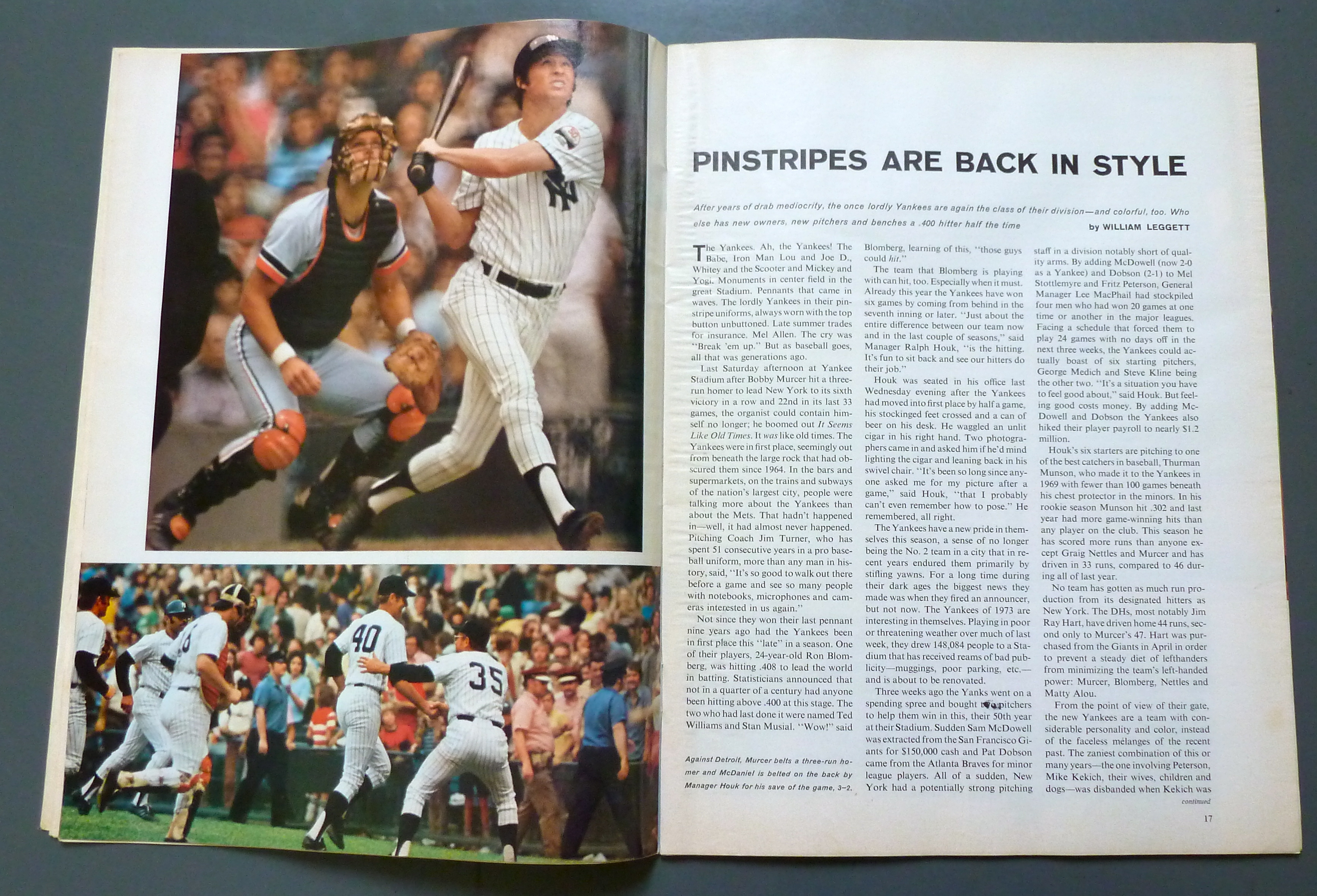 Sports Illustrated-July 2, 1973-Mercer/Blomberg