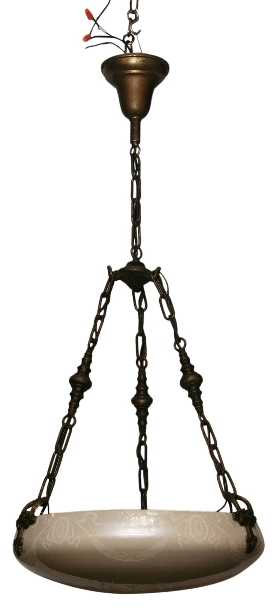 Antique Steuben Light Fixture #1130