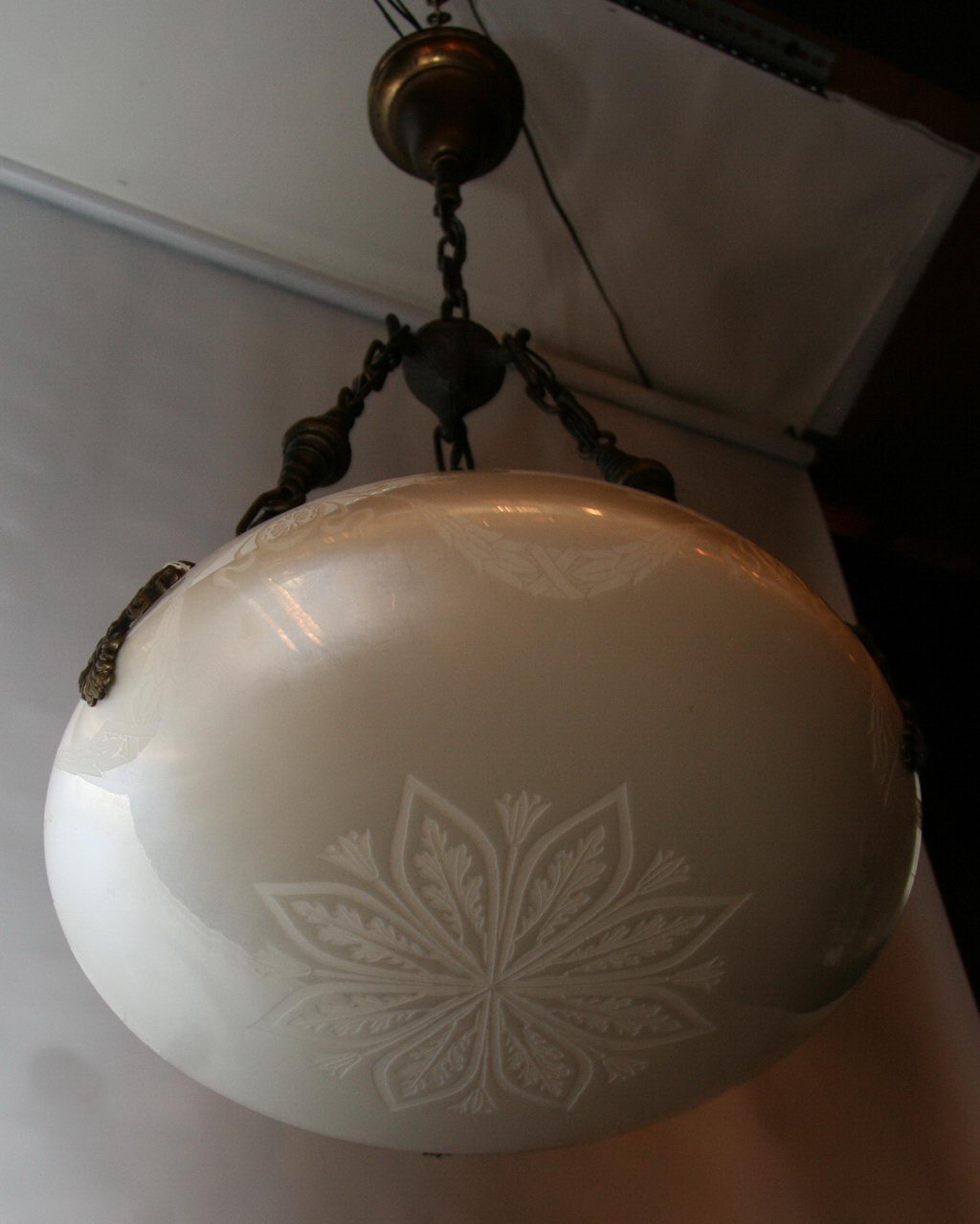 Antique Steuben Light Fixture       #1130