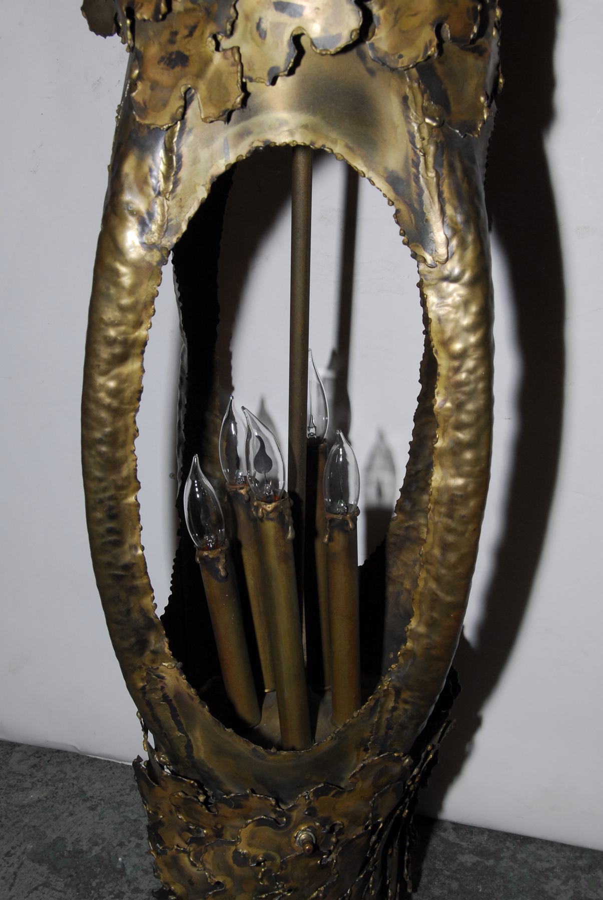 Brutalist Pendant Light   #491
