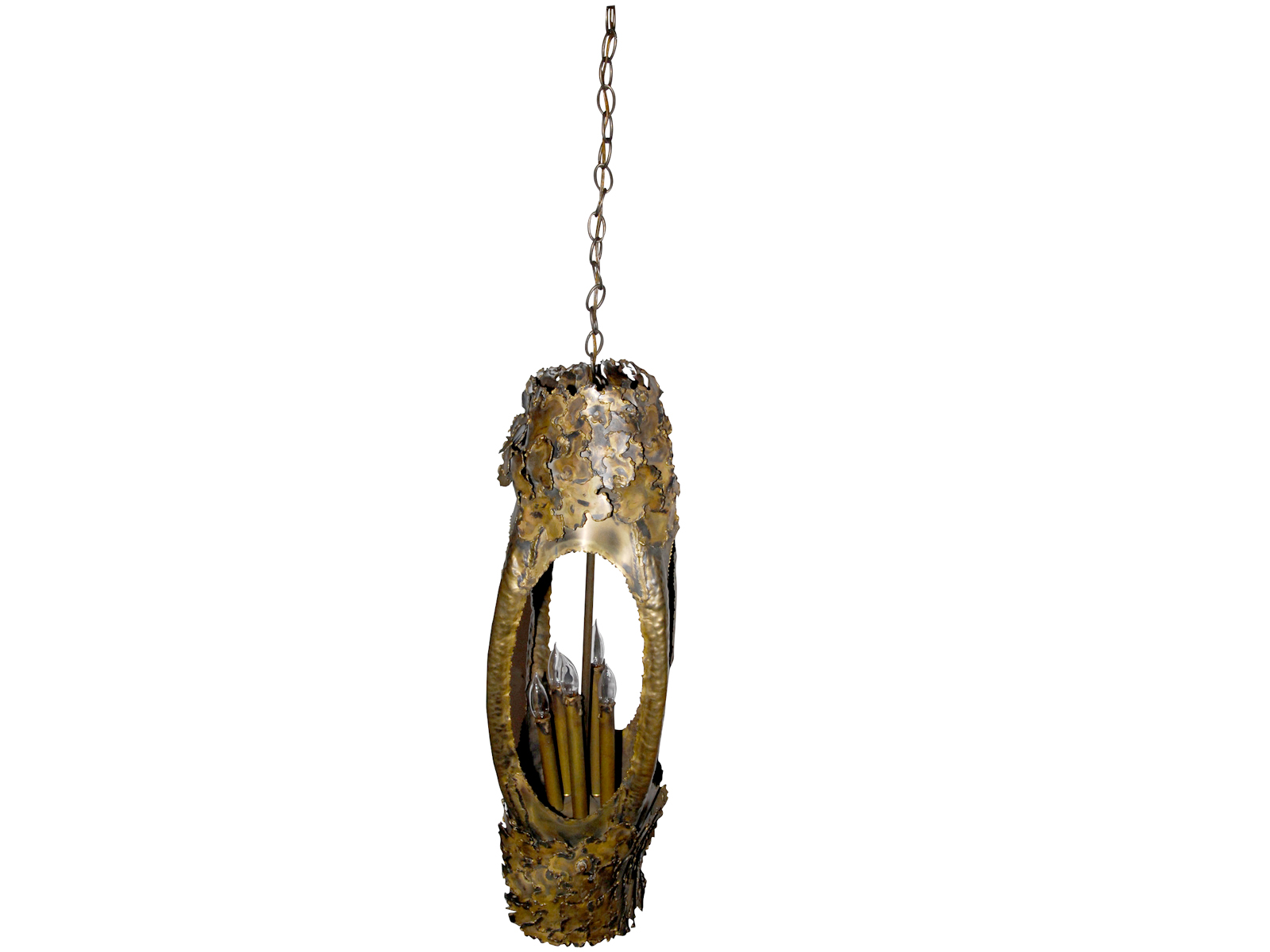 Brutalist Pendant Light   #491
