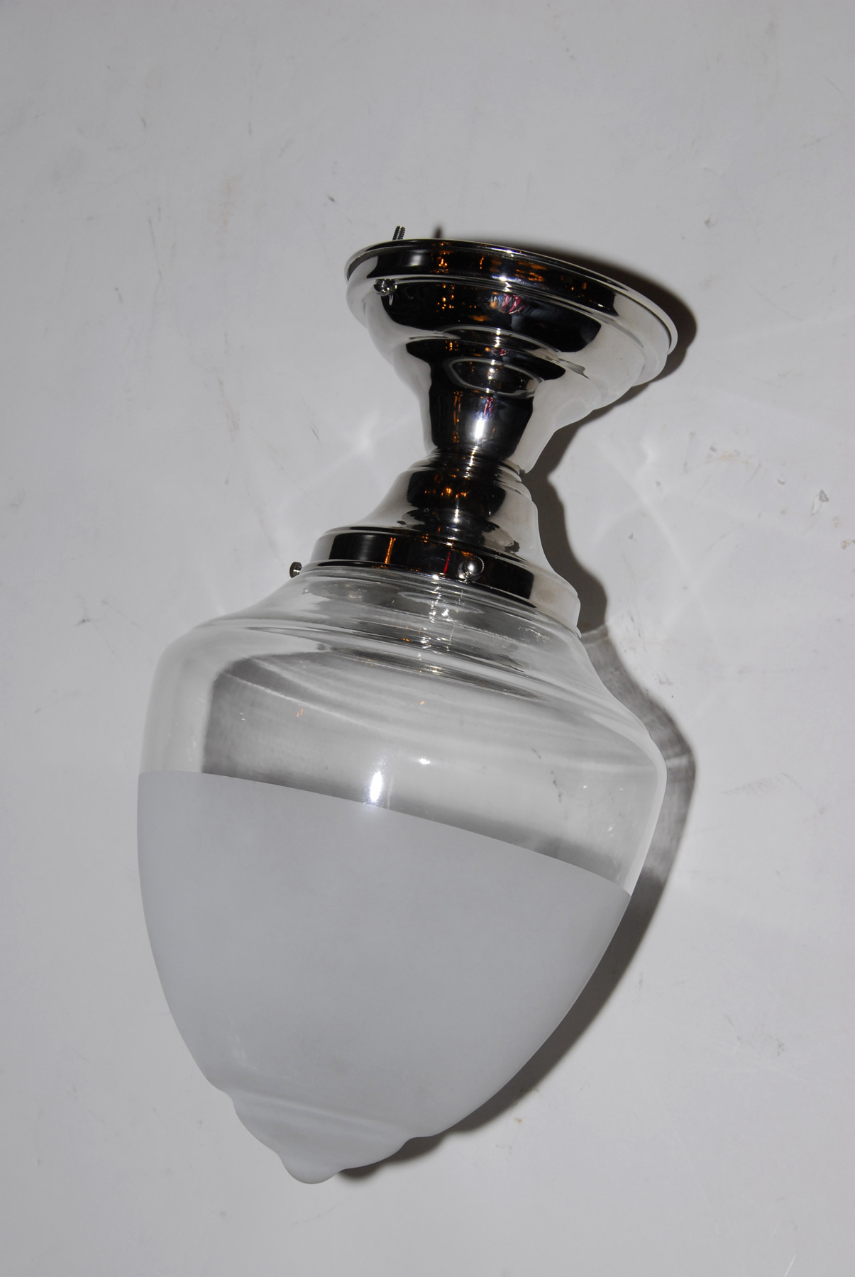 Vintage Style Semi Clear Kitchen Light