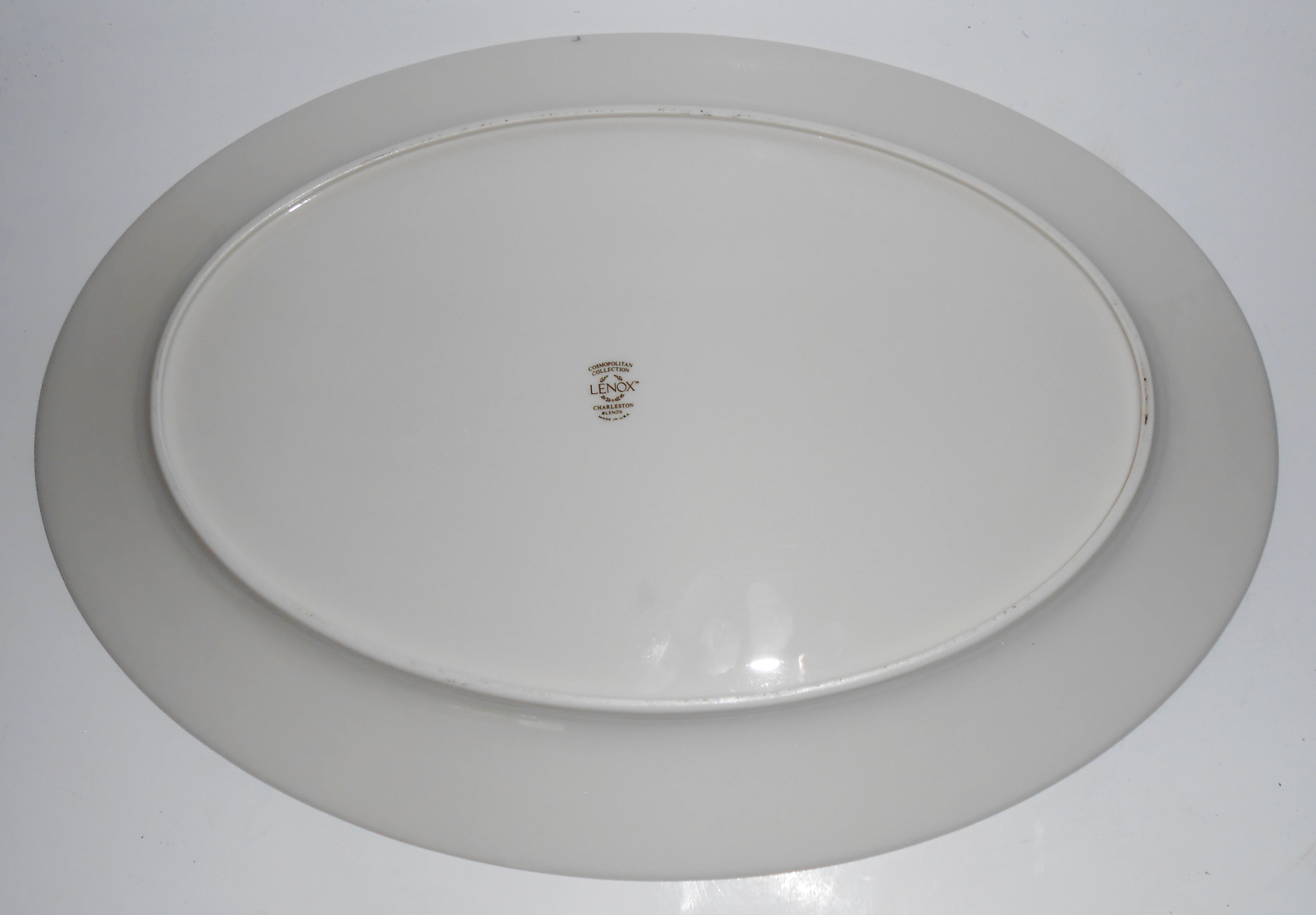 Lenox China Charleston w/Platinum 16'' Platter