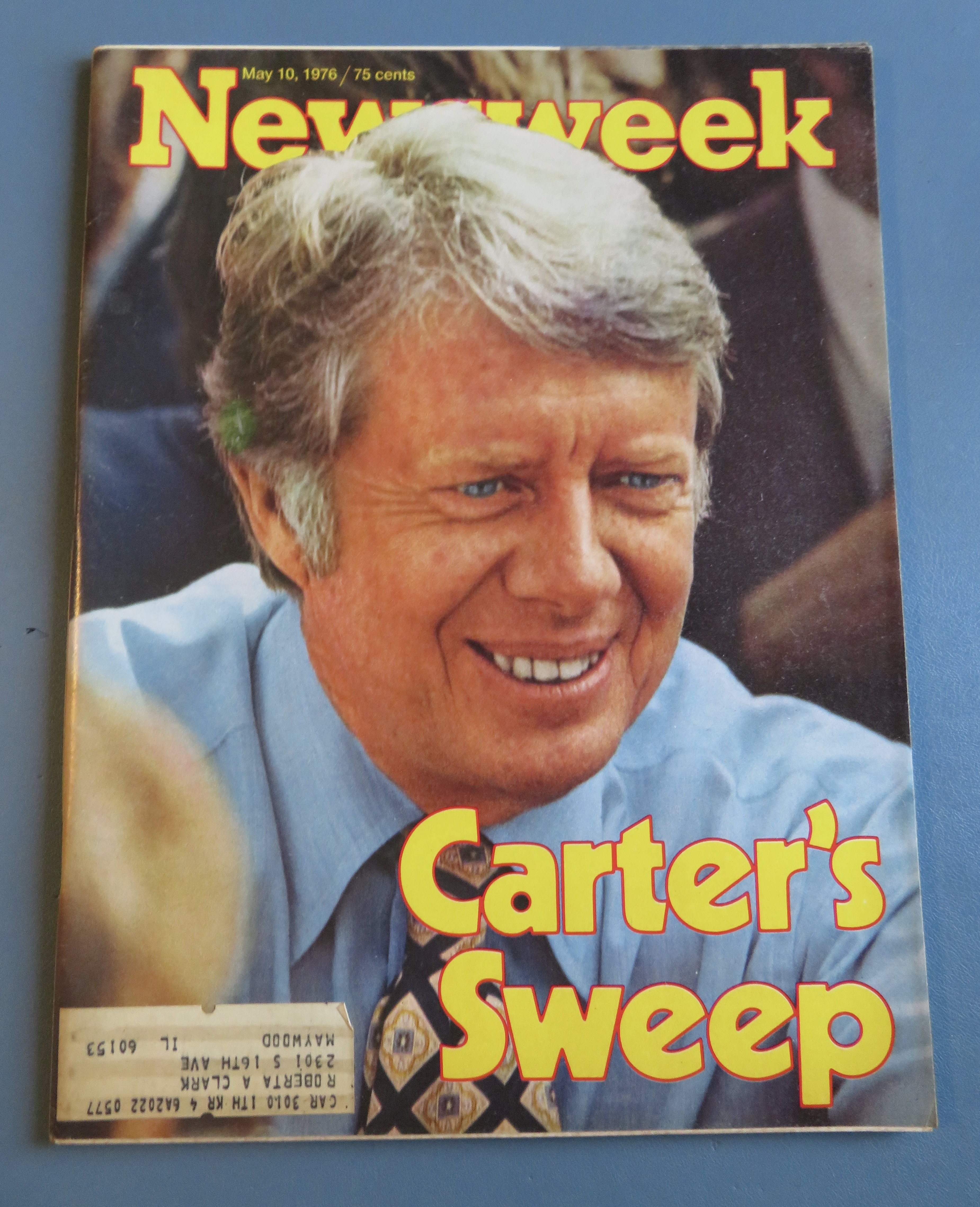 Newsweek Magazine May 10, 1976 Carter's Sweep