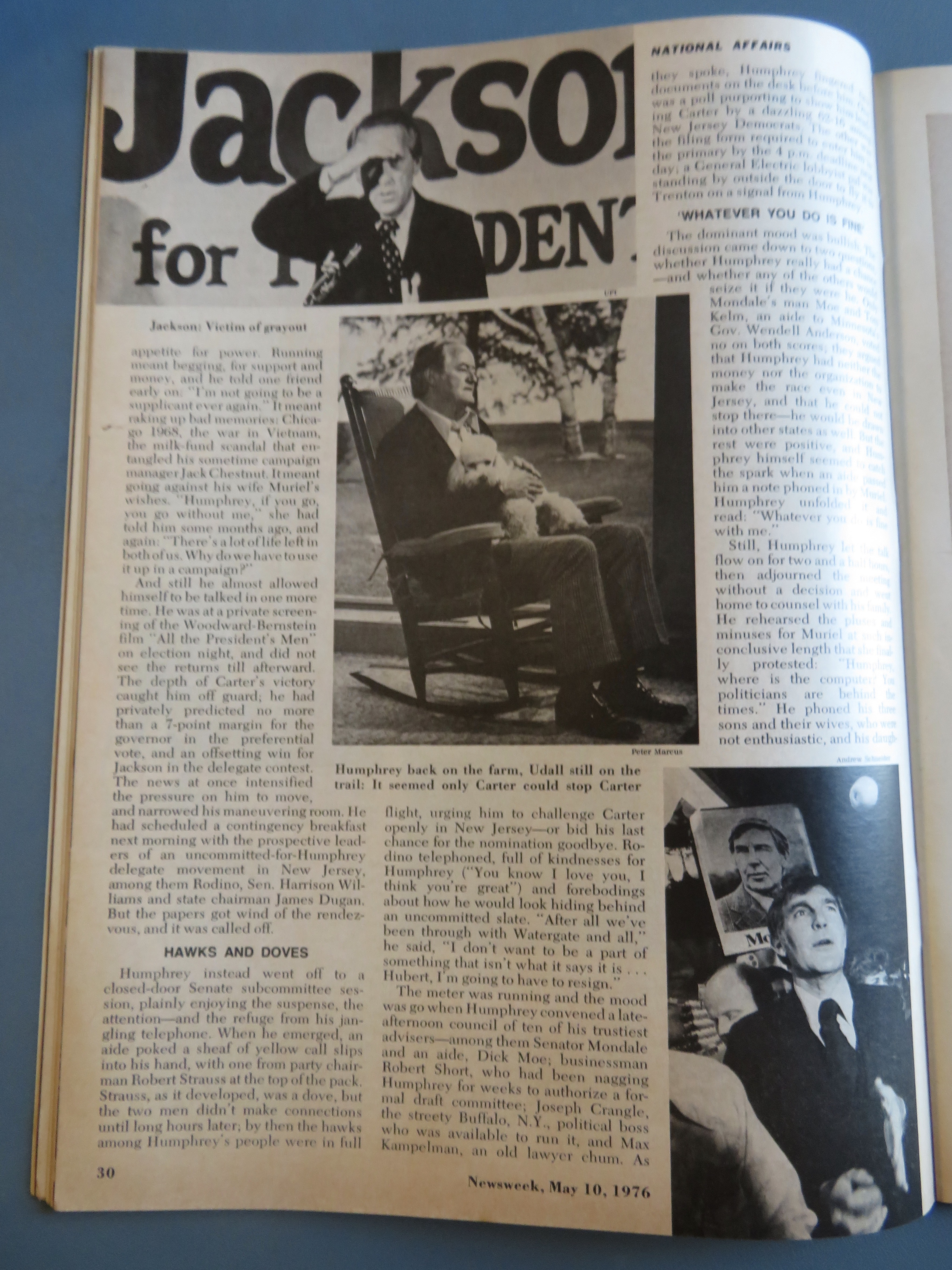 Newsweek Magazine May 10, 1976 Carter's Sweep