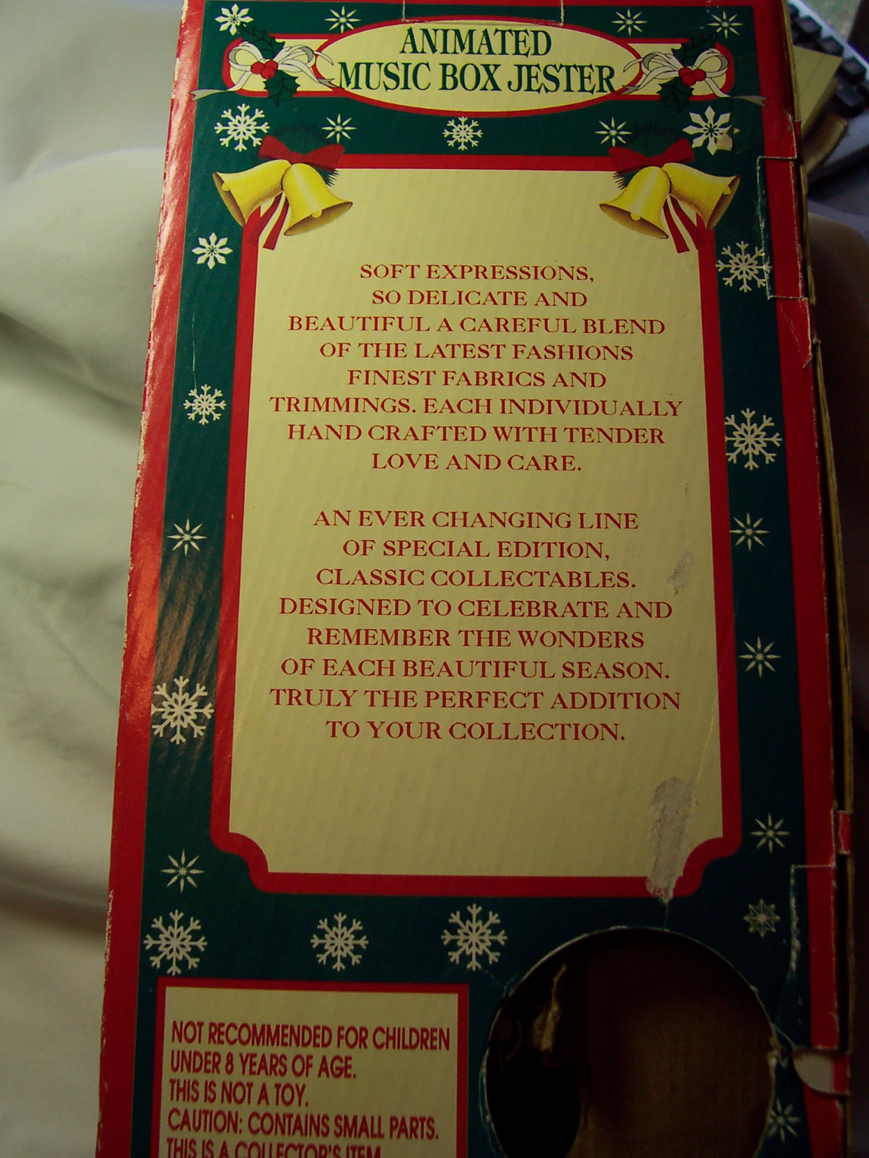 Dandee Music Box Jester Doll Animated NRFB