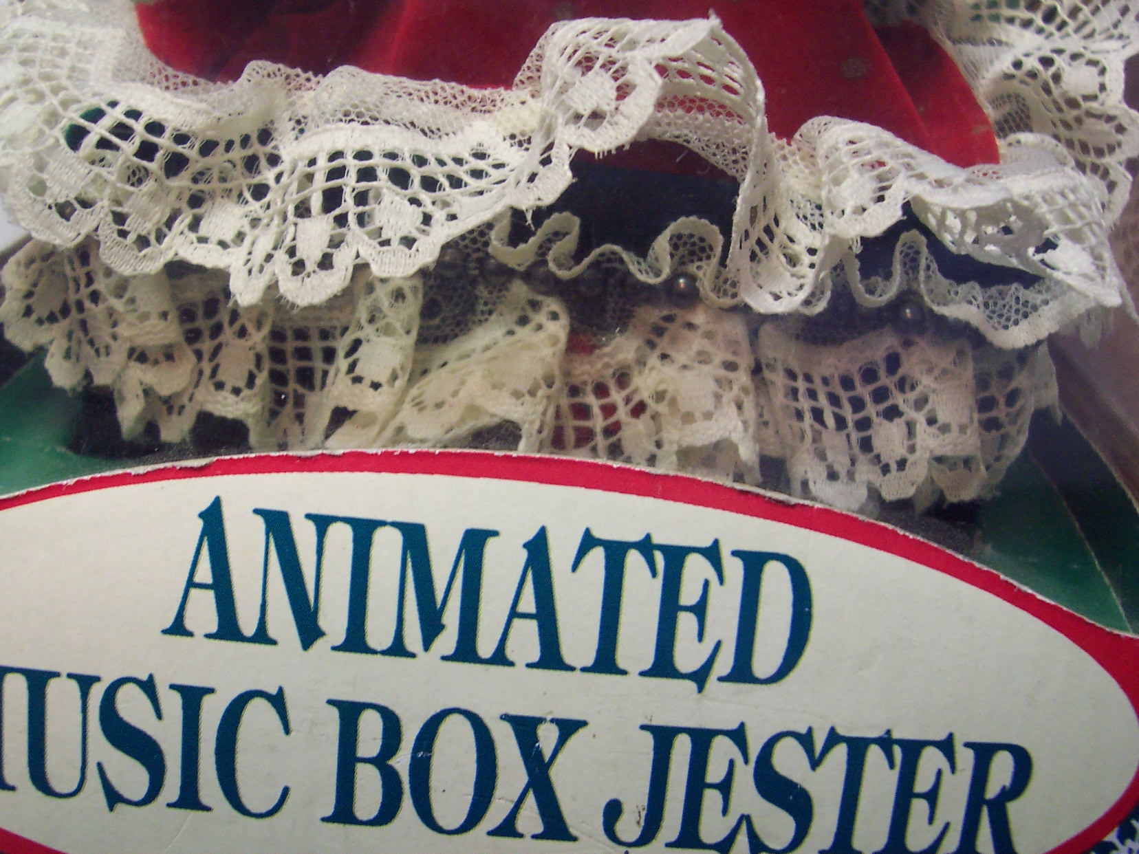 Dandee Music Box Jester Doll Animated NRFB