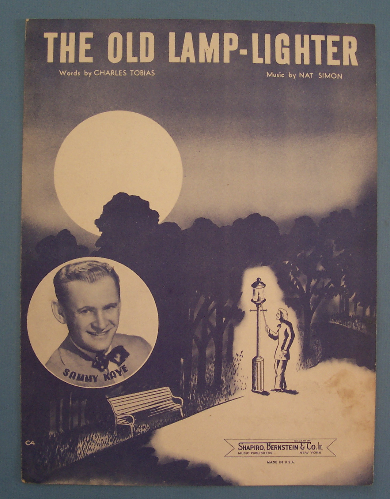 Sheet Music For 1946 The Old Lamp-Lighter