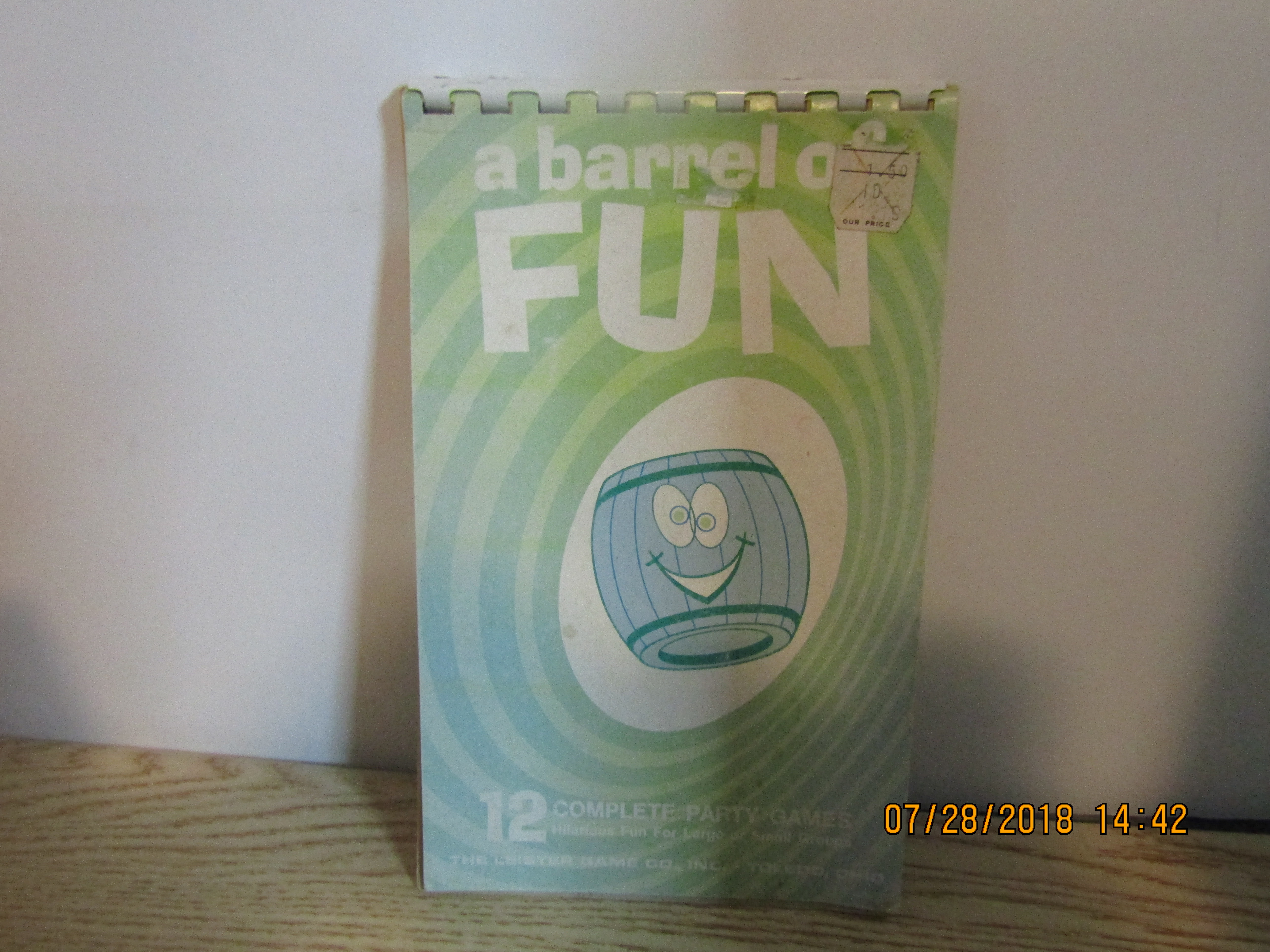 Activity Books A Barrel Of Fun & Travel Games