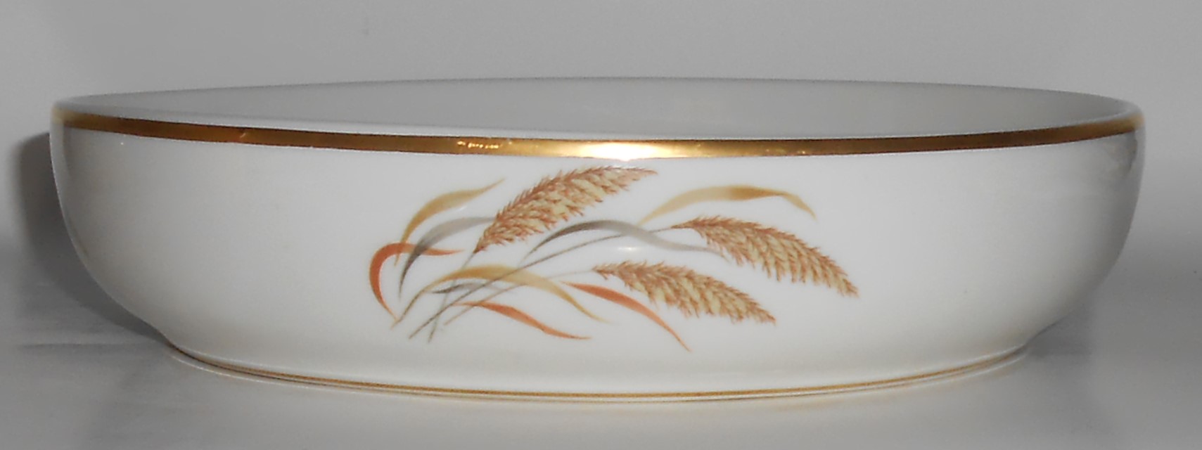 Nishida Japan Porcelain China 22k Yellow Black Bamboo F