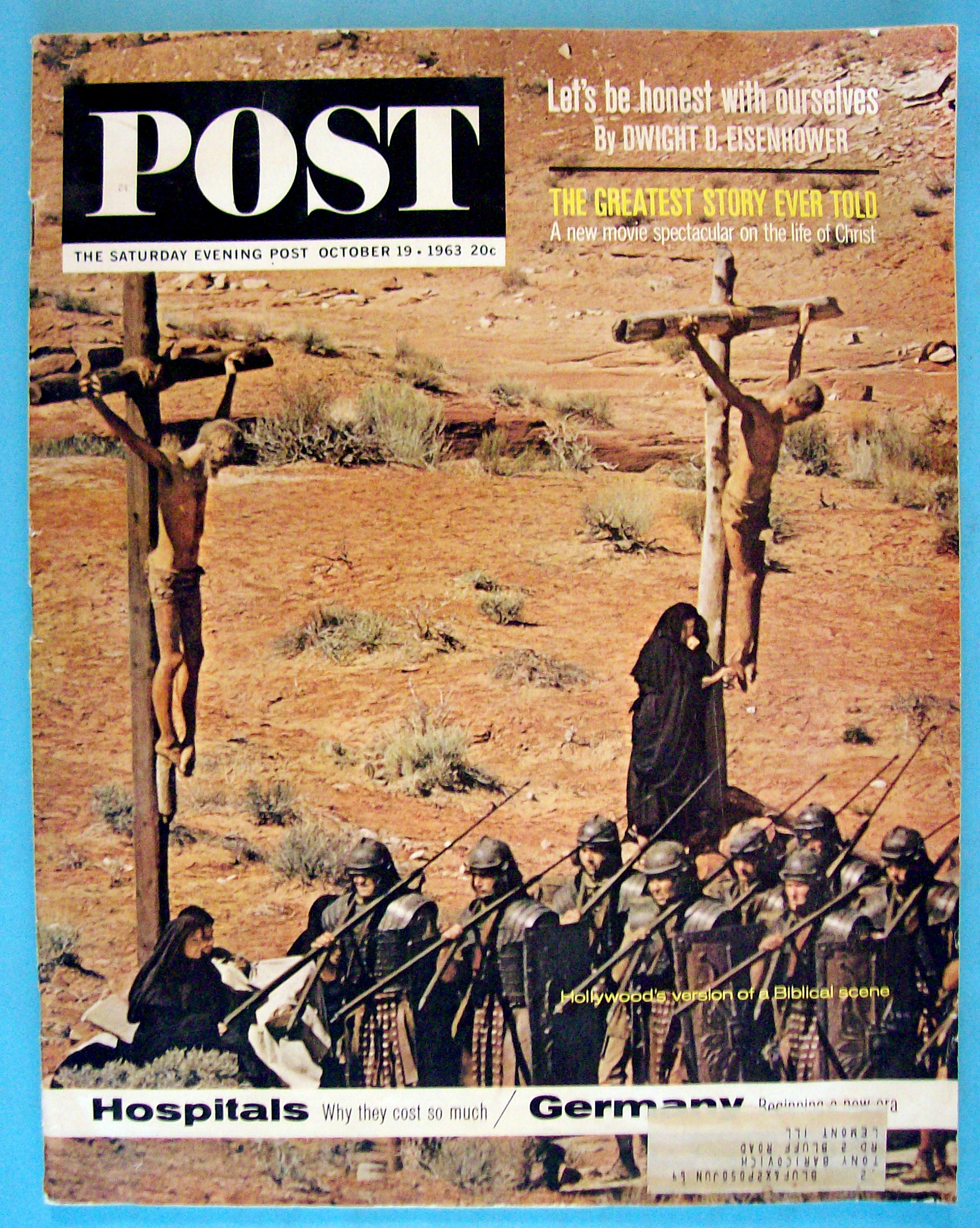 Saturday Evening Post Magazine - October 19, 1963