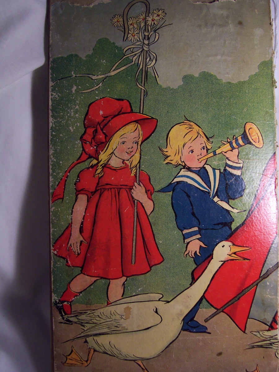 Mother Goose Rhymes Book 1916 Platt & Peck
