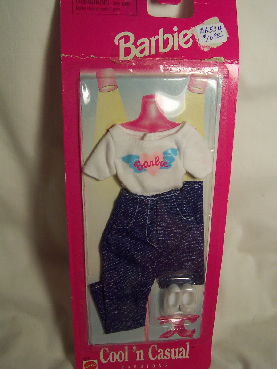 Barbie Doll Outfit 1997 Cool n Casual in pkg