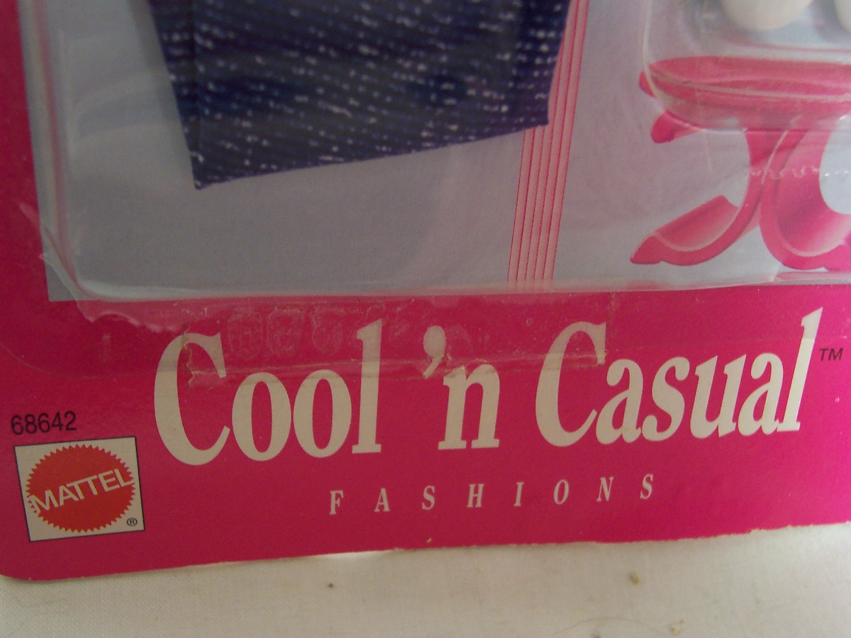 Barbie Doll Outfit 1997 Cool n Casual in pkg