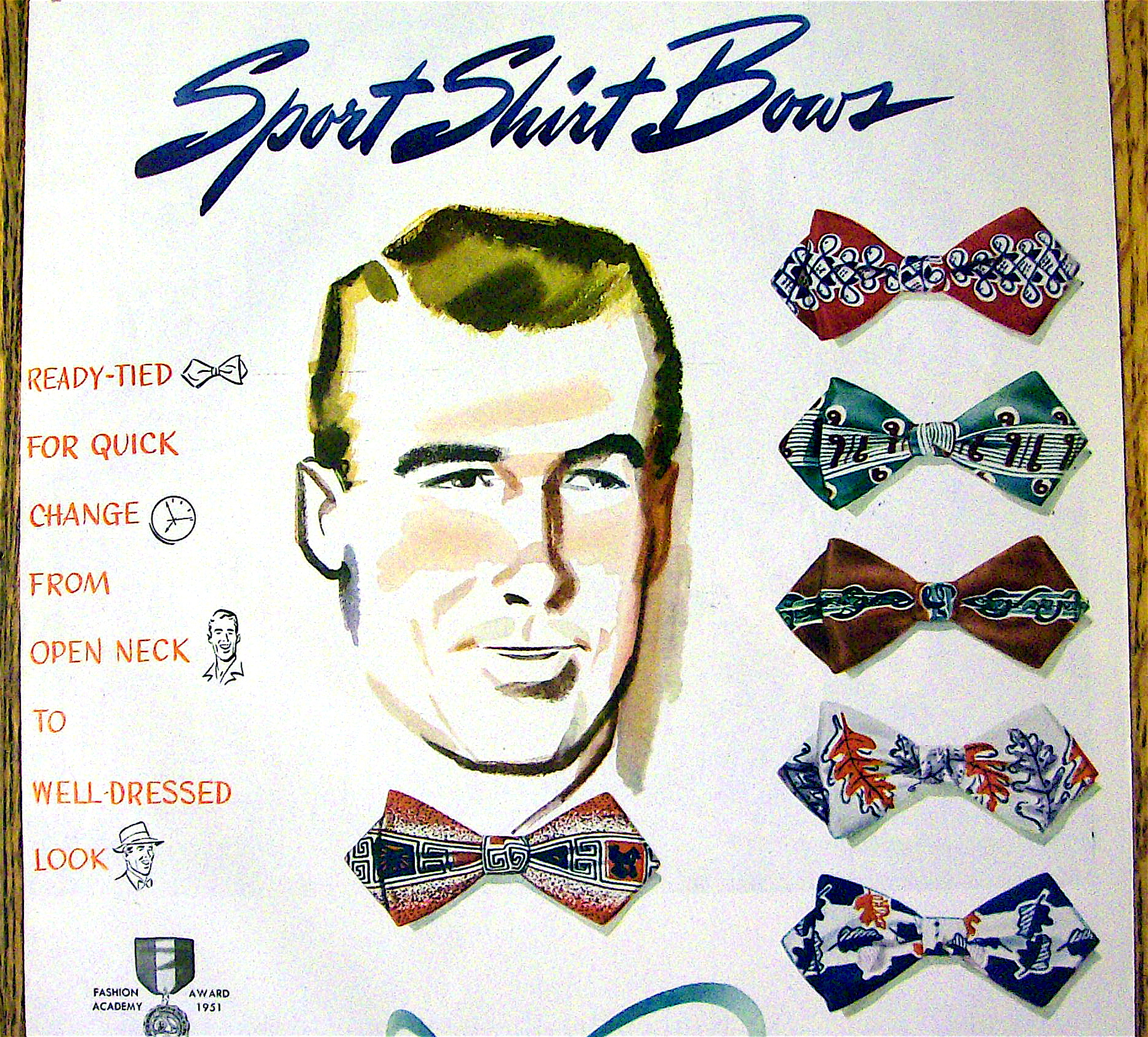 1951 Wembley Fashions with Sport Shirt Bows