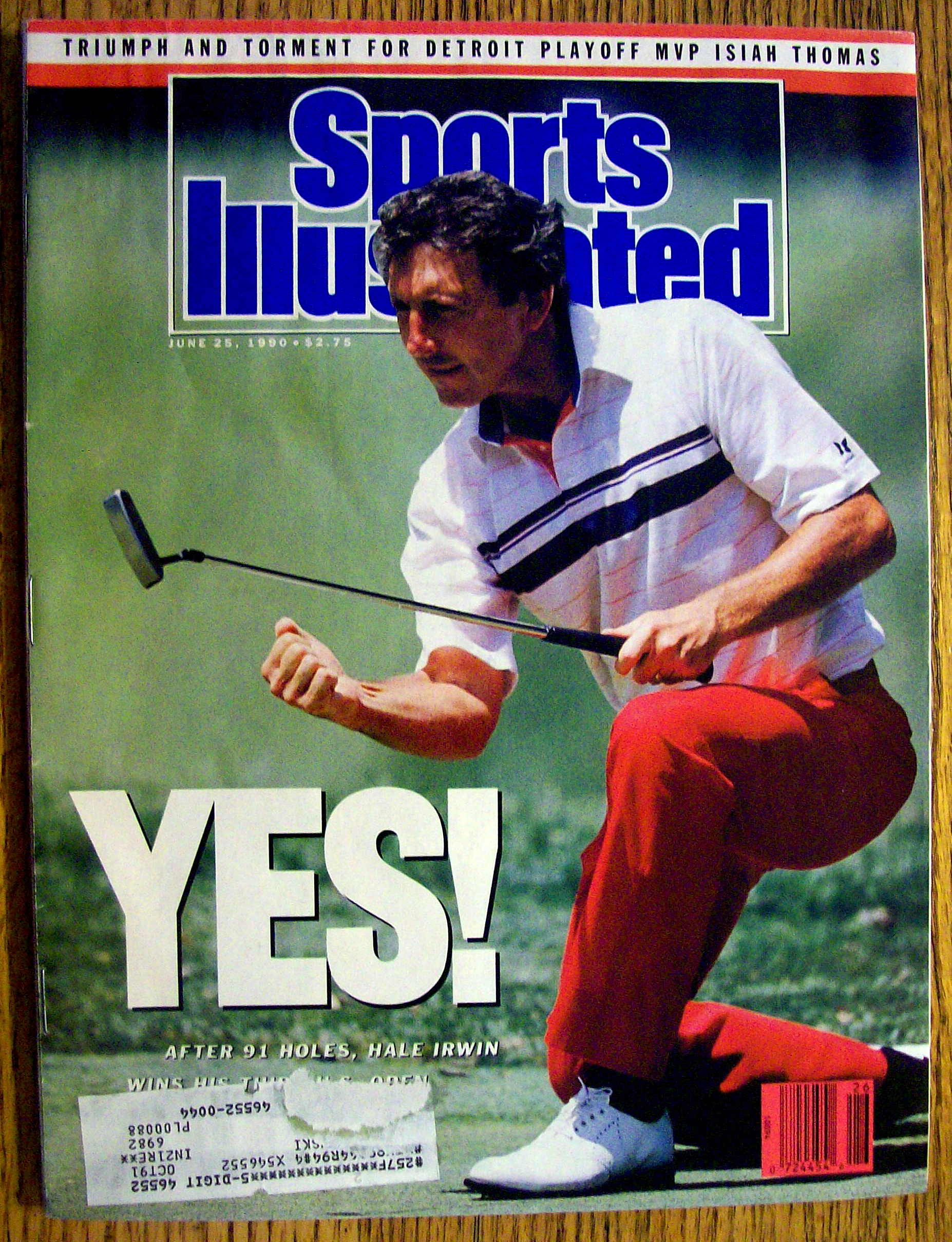 Sports Illustrated Magazine-June 25, 1990-Hale Irwin