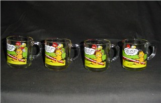 McDonalds Garfield Coffee Mugs