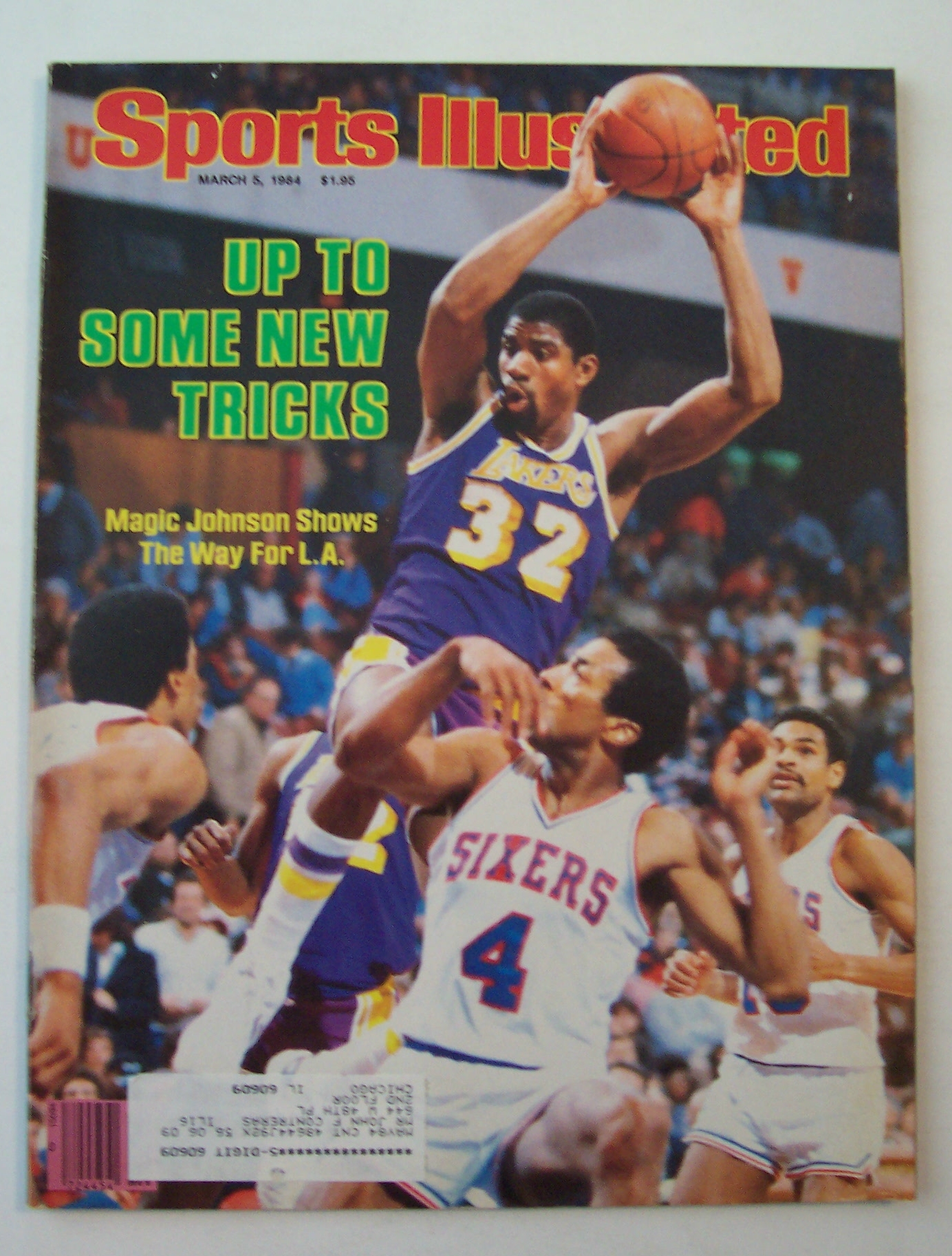 Sports Illustrated Magazine-March 5, 1984-Magic Johnson
