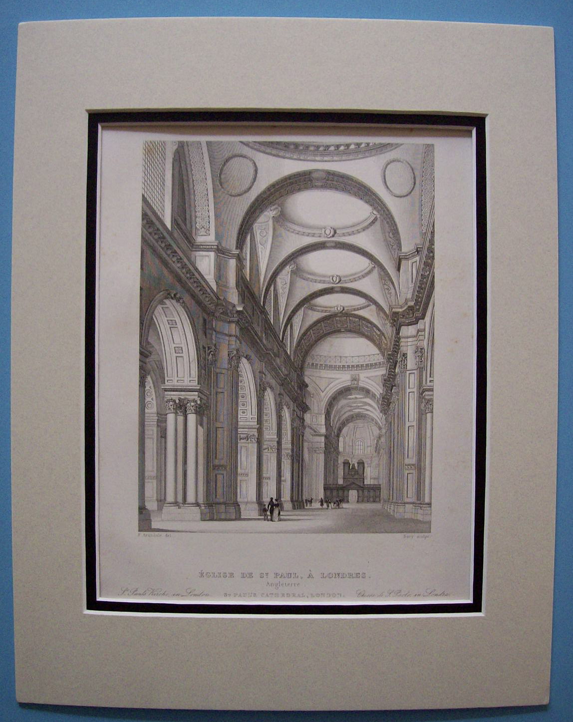 Eglise De St Paul, A Londres-Interior-St Paul Cathedral