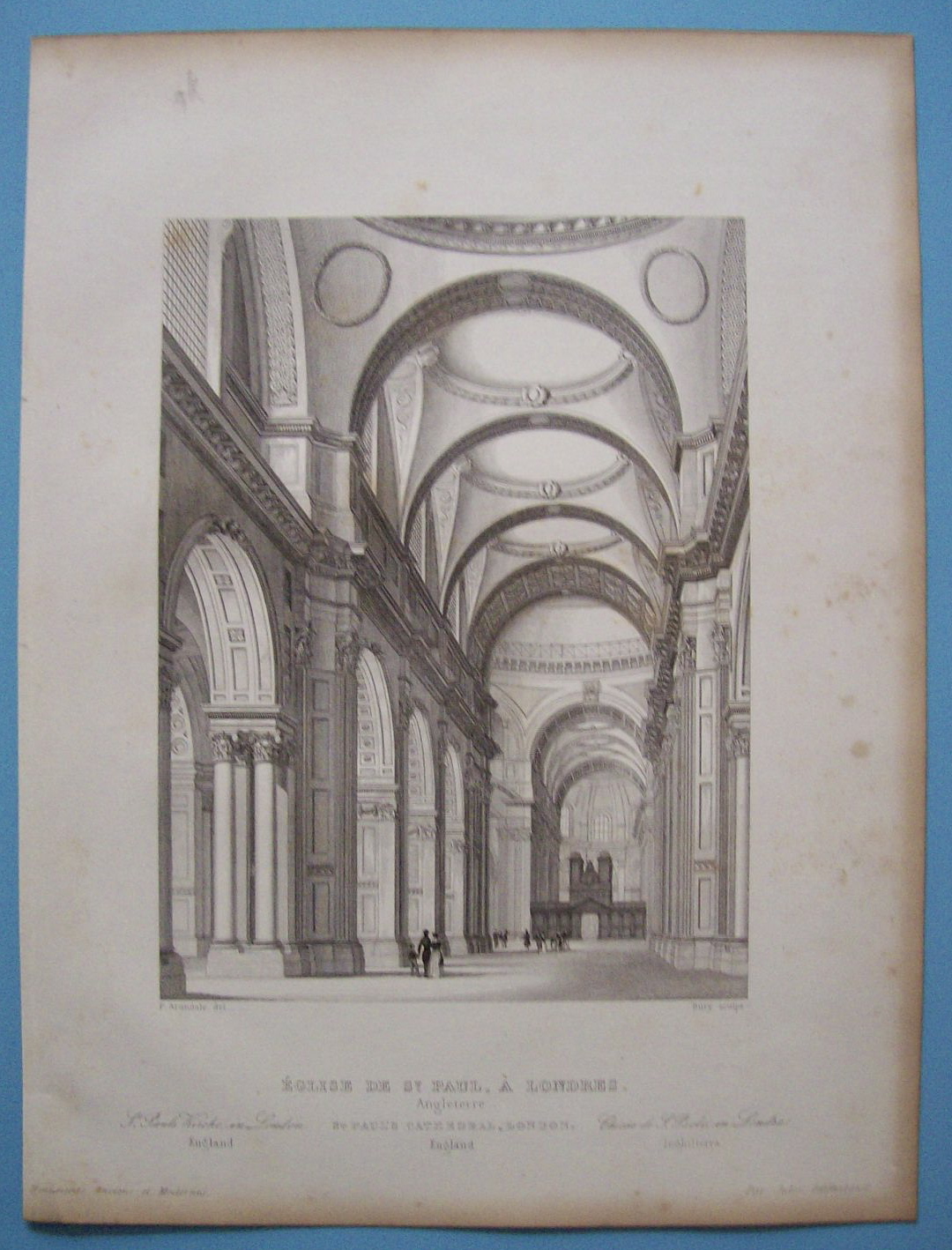 Eglise De St Paul, A Londres-Interior-St Paul Cathedral
