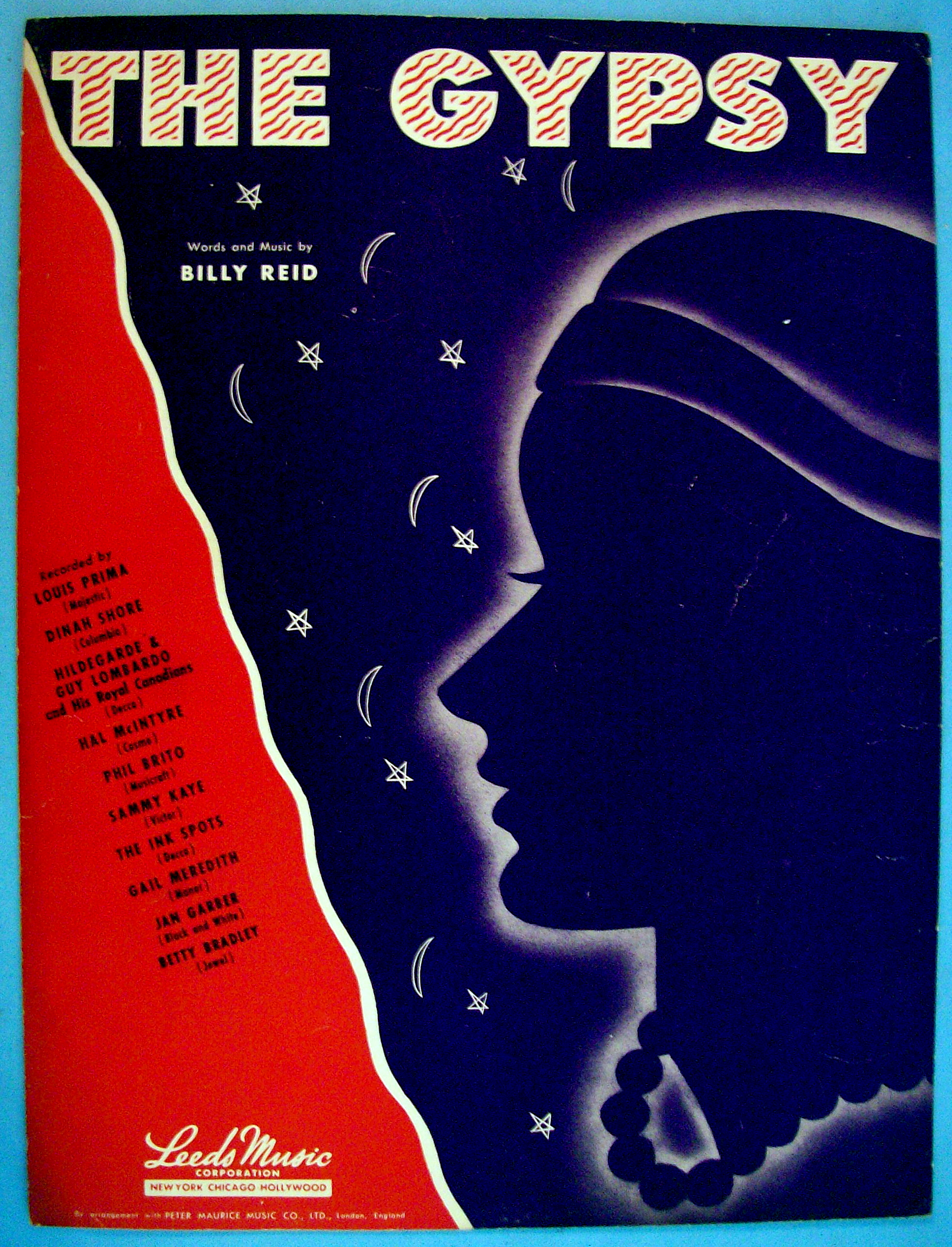 1945 The Gypsy By Billy Reid