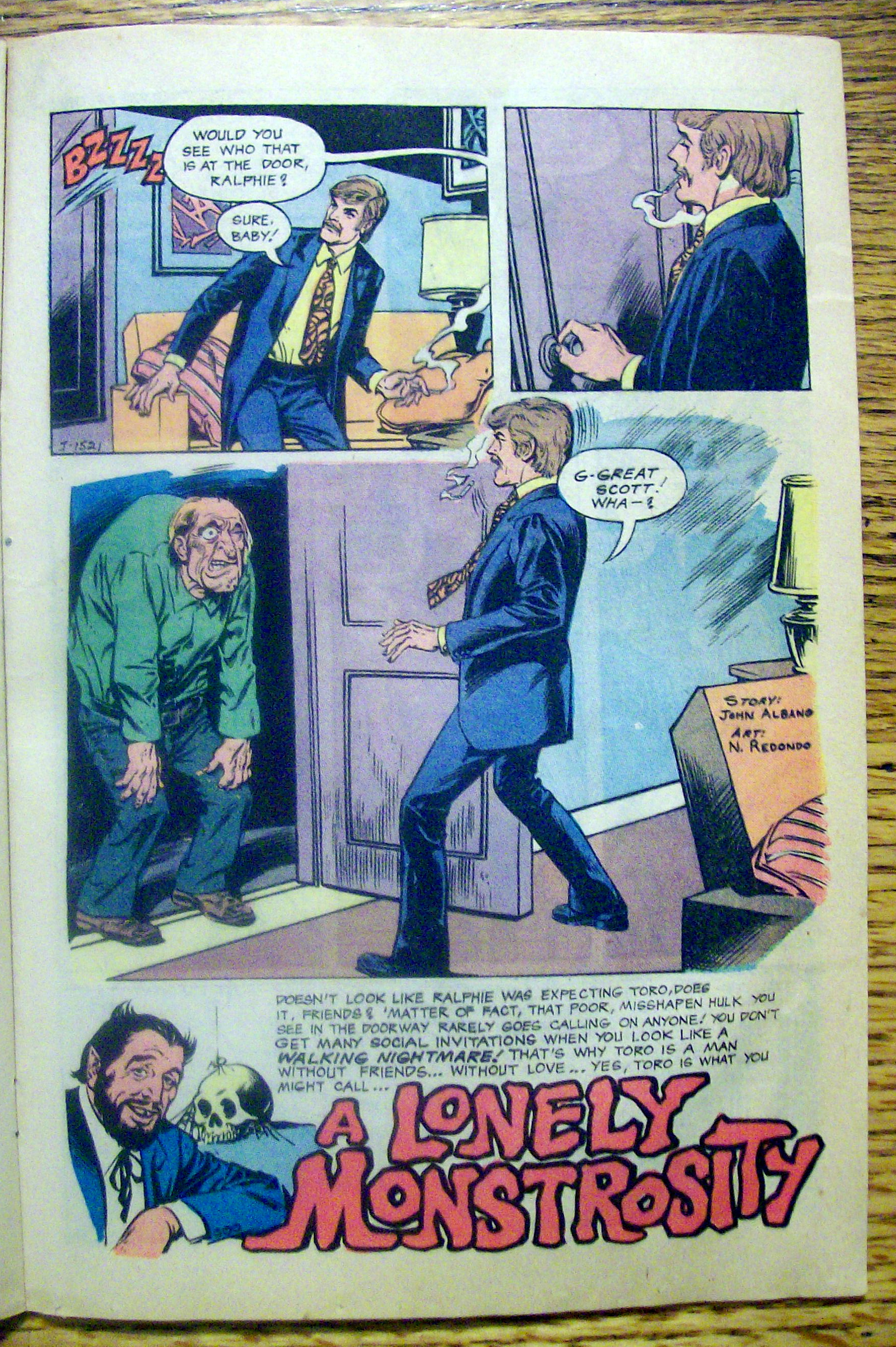 The House Of Secrets Comic #102-November 1972
