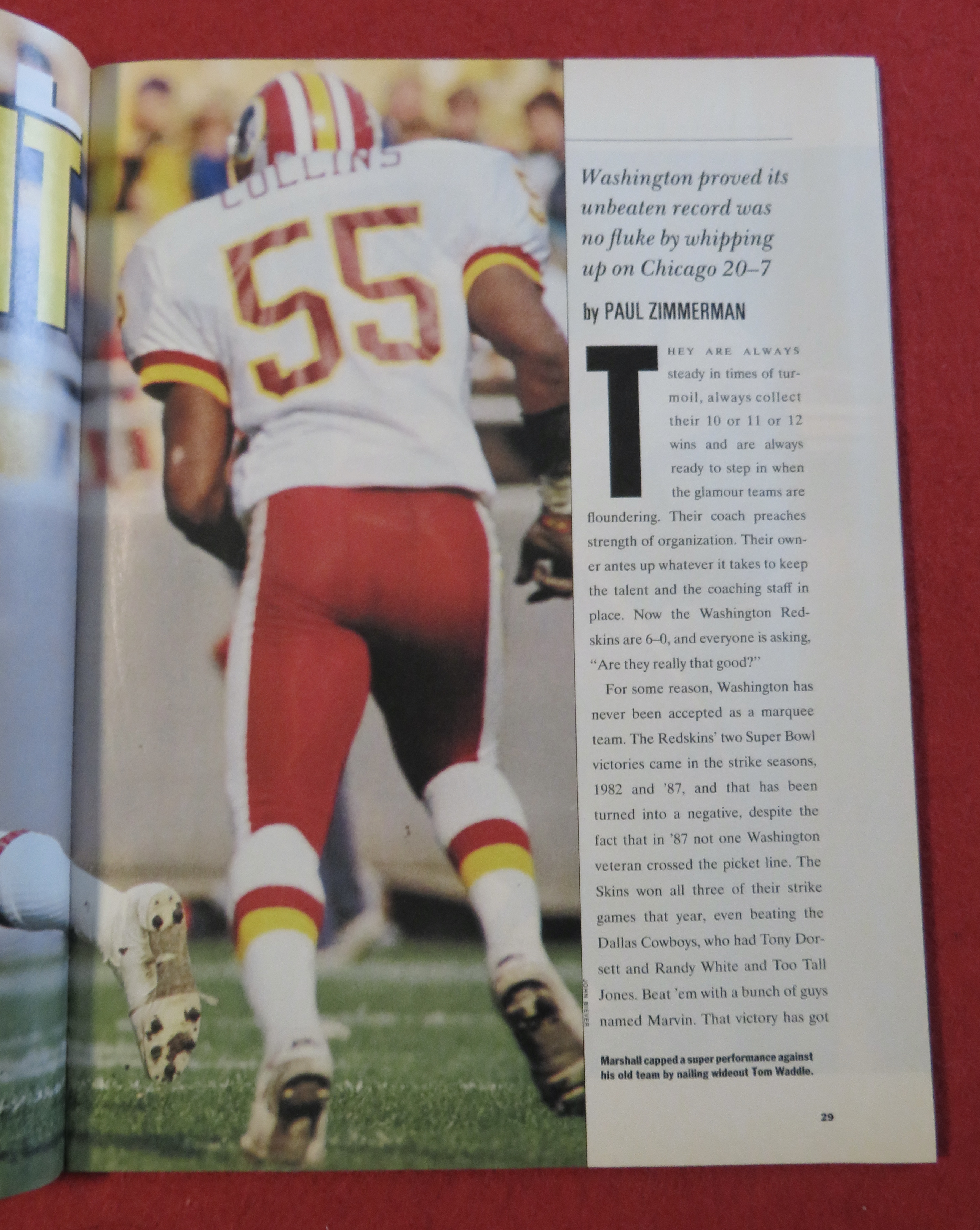 Sports Illustrated Magazine October 14, 1991 Gary Clark