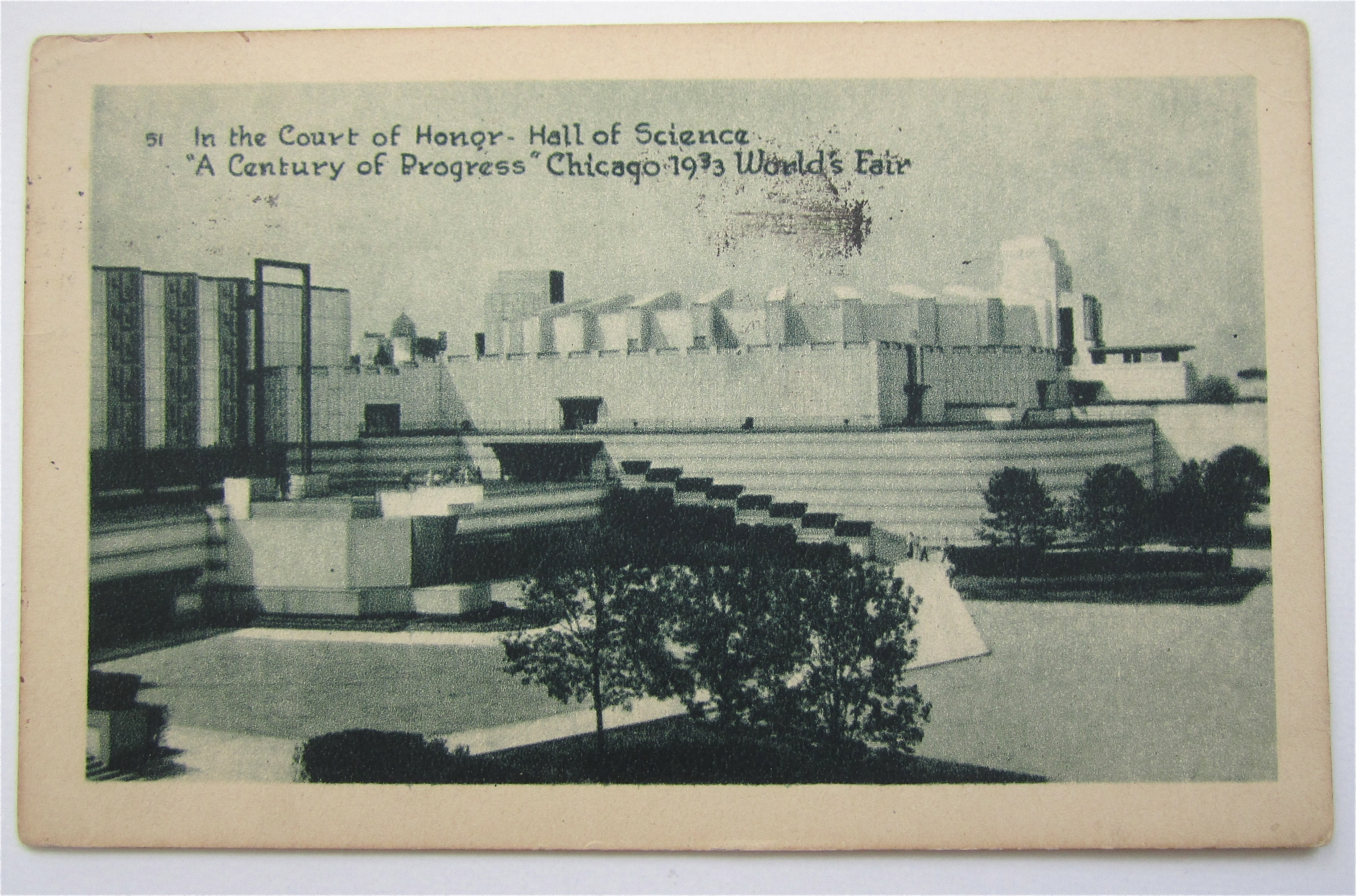 The Court Of Honor, Century Of Progress Postcard