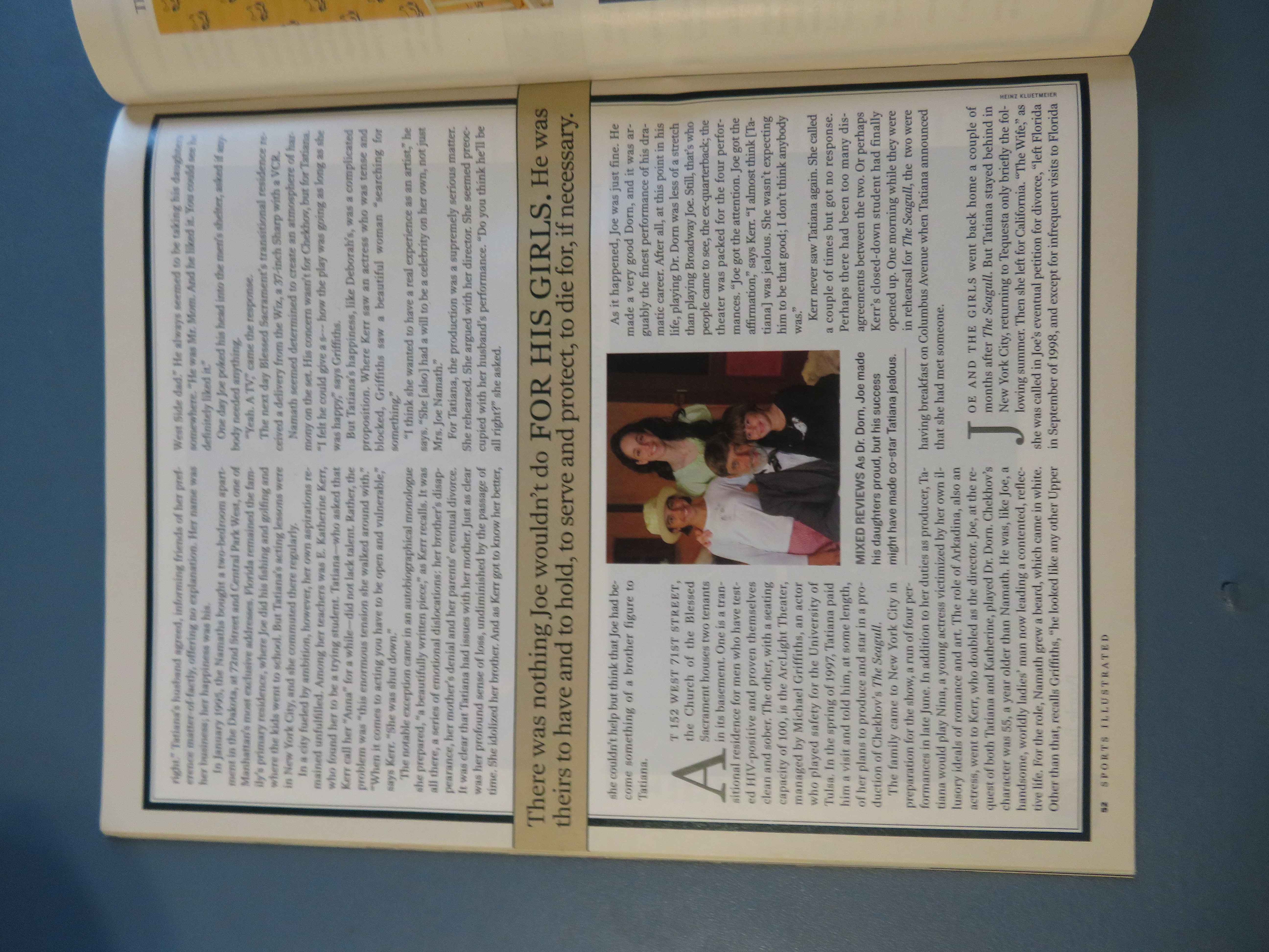 Sports Illustrated Magazine August 9, 2004 Joe Namath