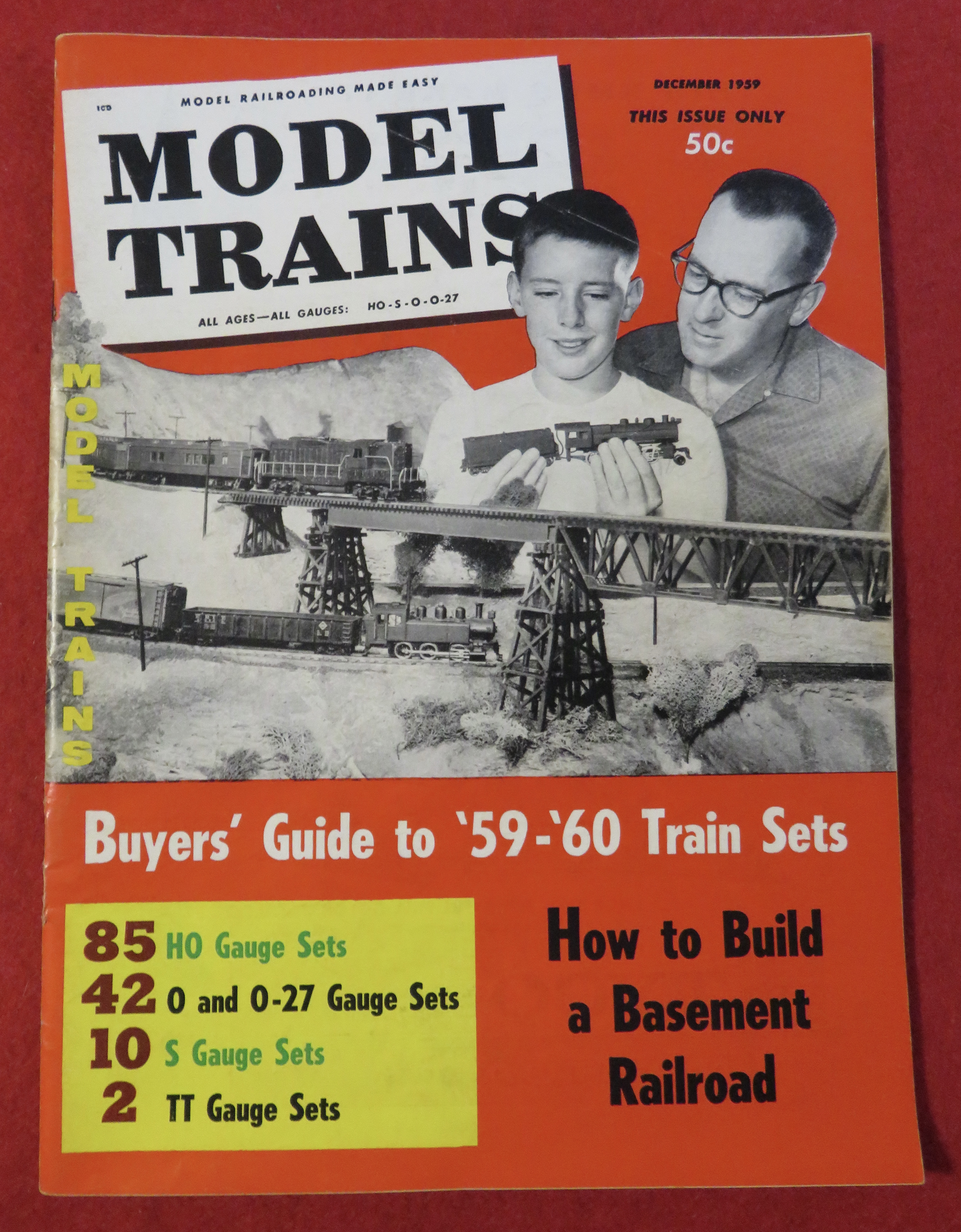 Model Trains Magazine December 1959